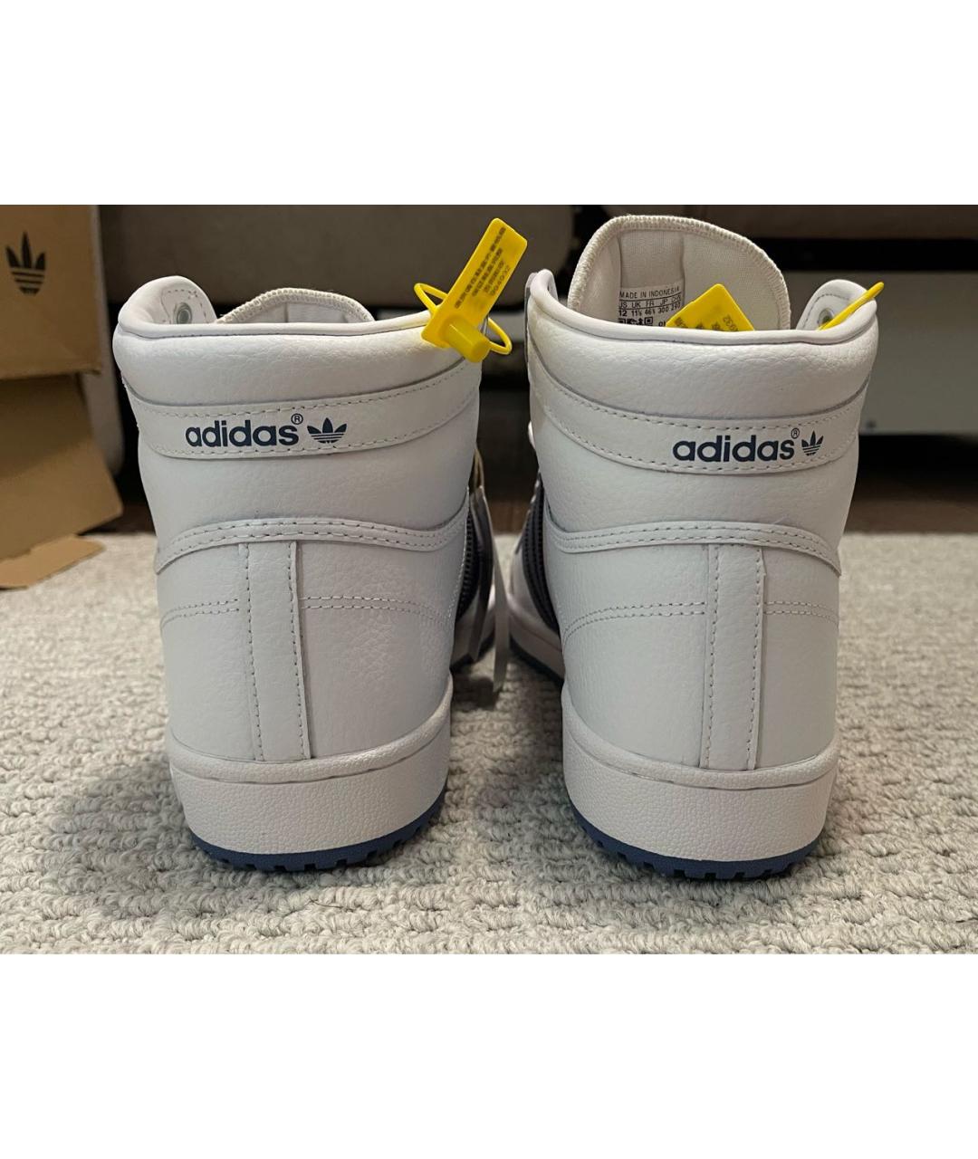 ADIDAS Белые высокие кроссовки / кеды, фото 4