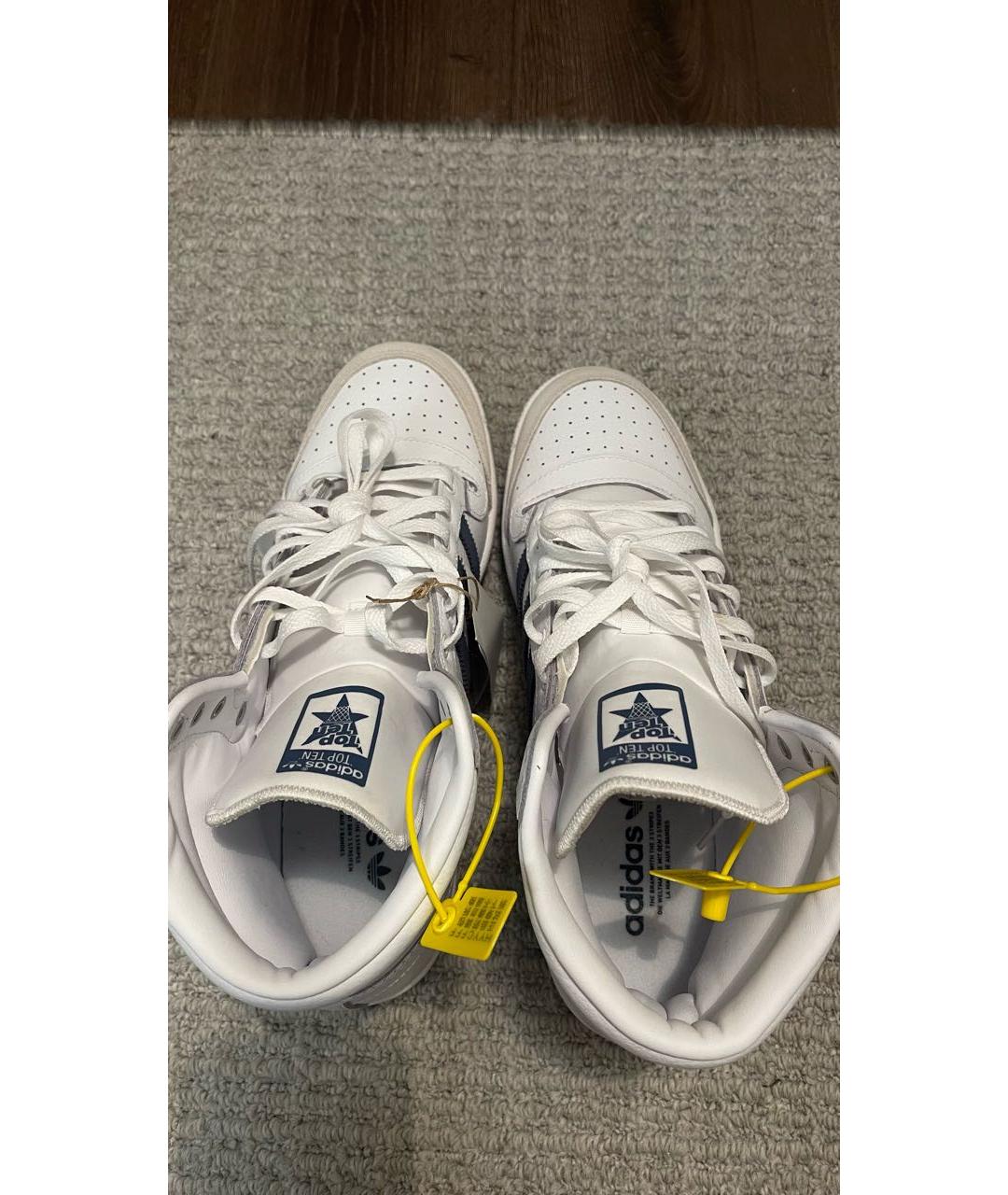 ADIDAS Белые высокие кроссовки / кеды, фото 3