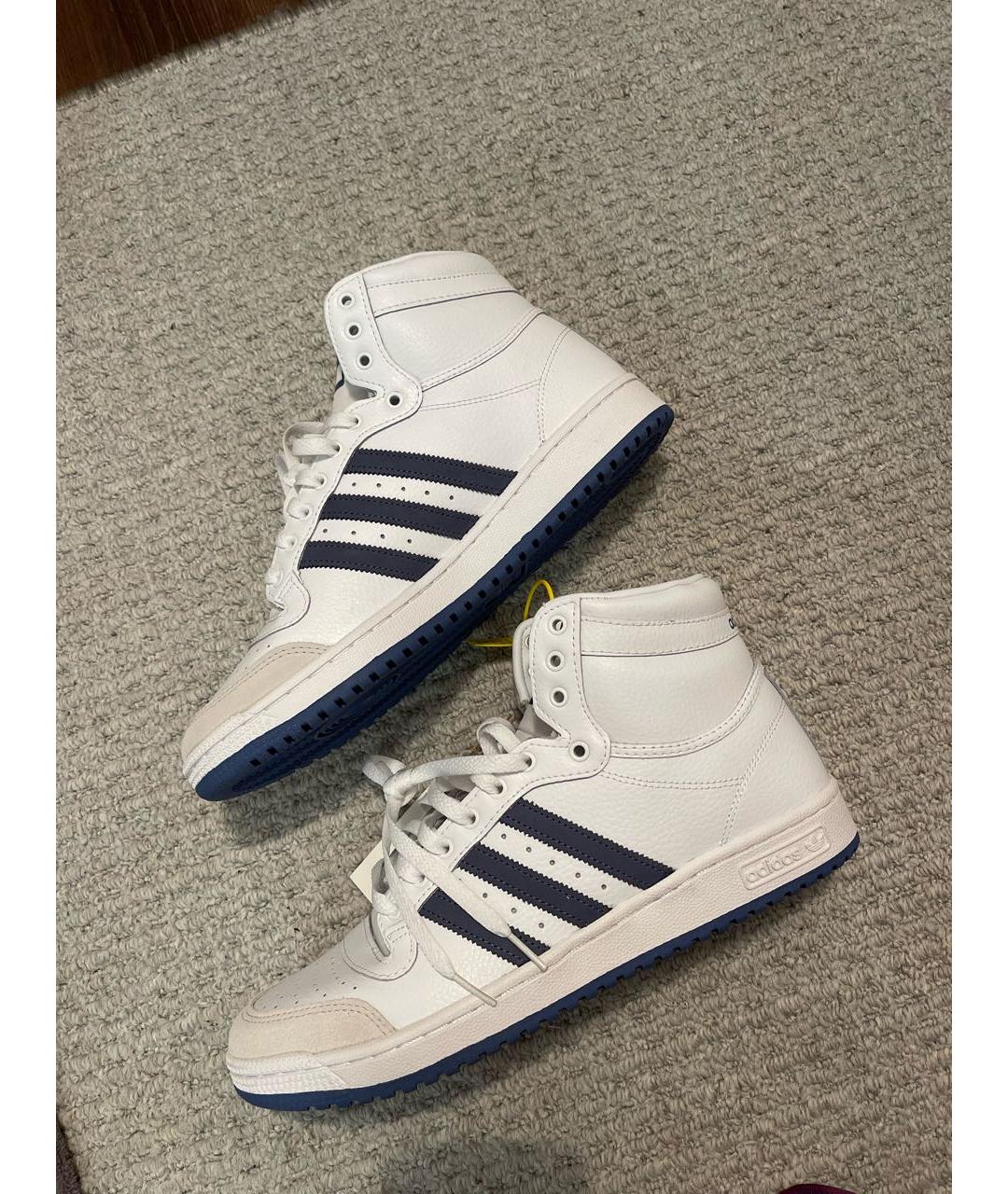 ADIDAS Белые высокие кроссовки / кеды, фото 6