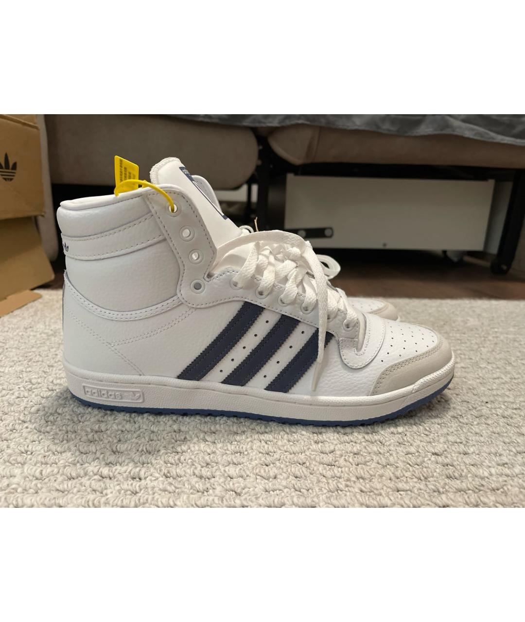 ADIDAS Белые высокие кроссовки / кеды, фото 9