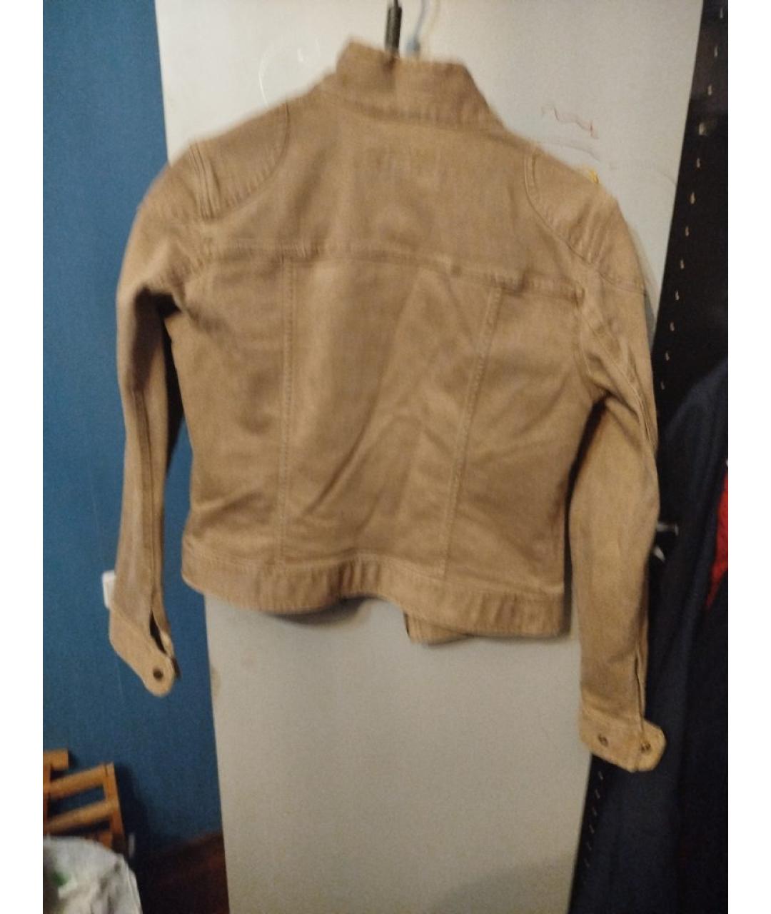 RALPH LAUREN Горчичная хлопковая куртка, фото 2