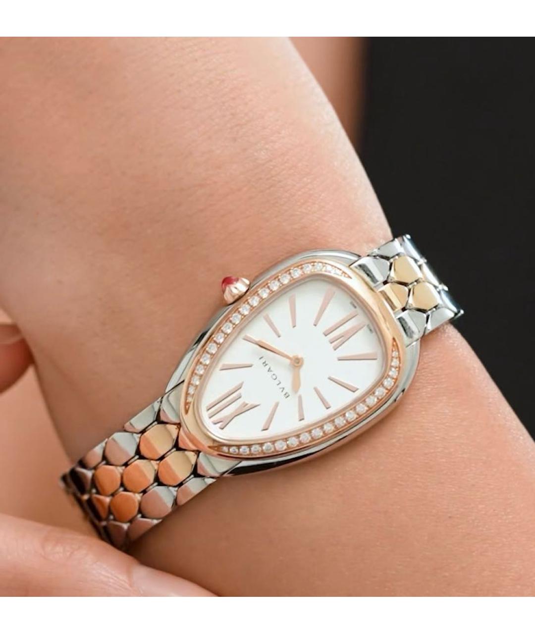 BVLGARI Часы из розового золота, фото 6
