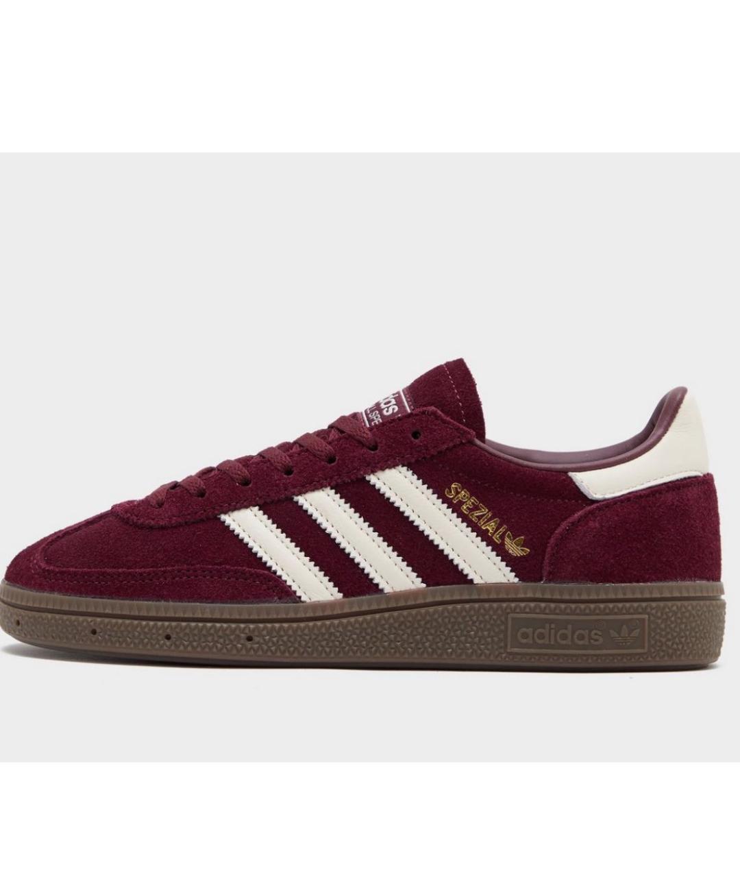 ADIDAS Бордовые замшевые кеды, фото 8