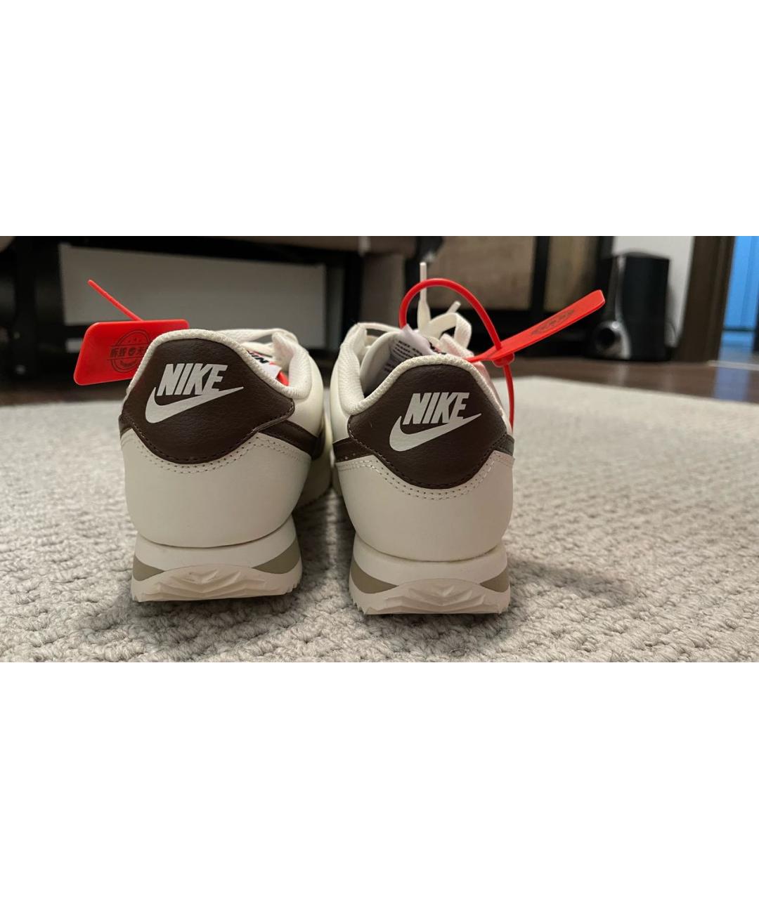 NIKE Белые кроссовки, фото 5