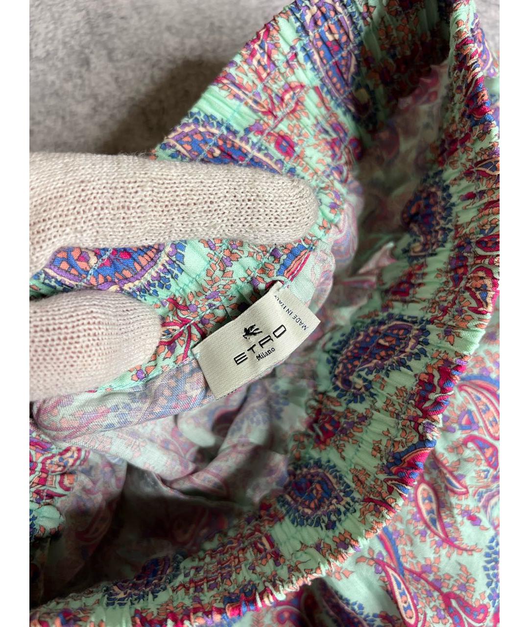 ETRO Мульти льняные шорты, фото 3