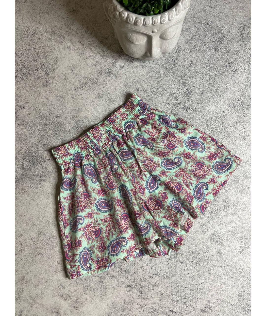 ETRO Мульти льняные шорты, фото 5