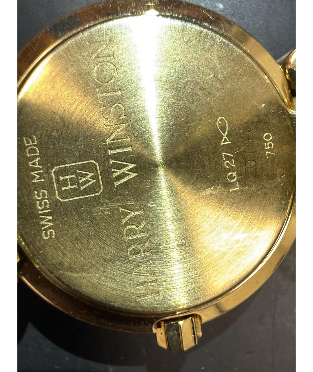 Harry Winston Золотые часы из желтого золота, фото 2