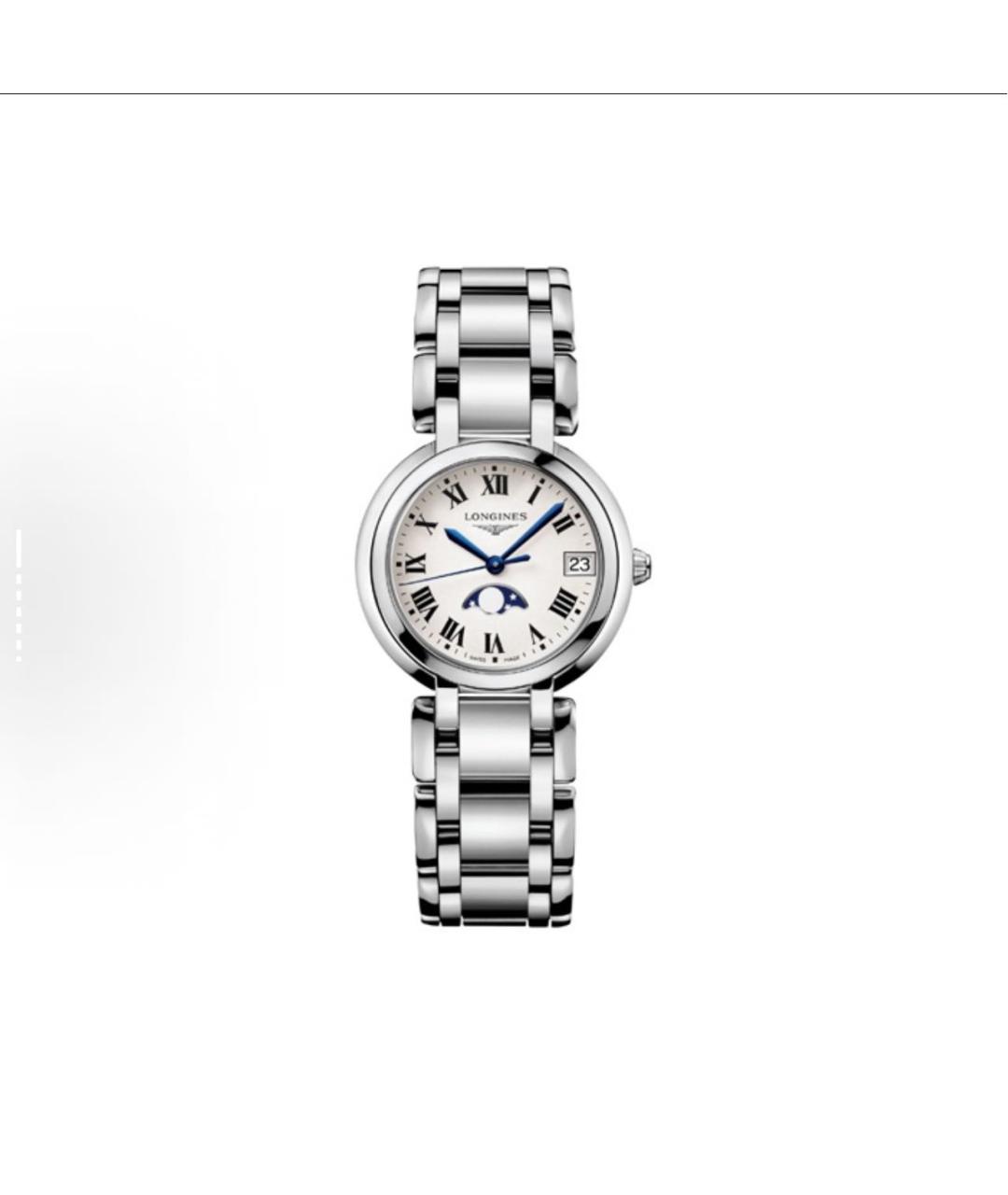 LONGINES Серебряные стальные часы, фото 6