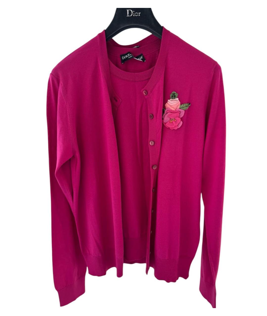 DOLCE&GABBANA Фуксия кардиган, фото 8
