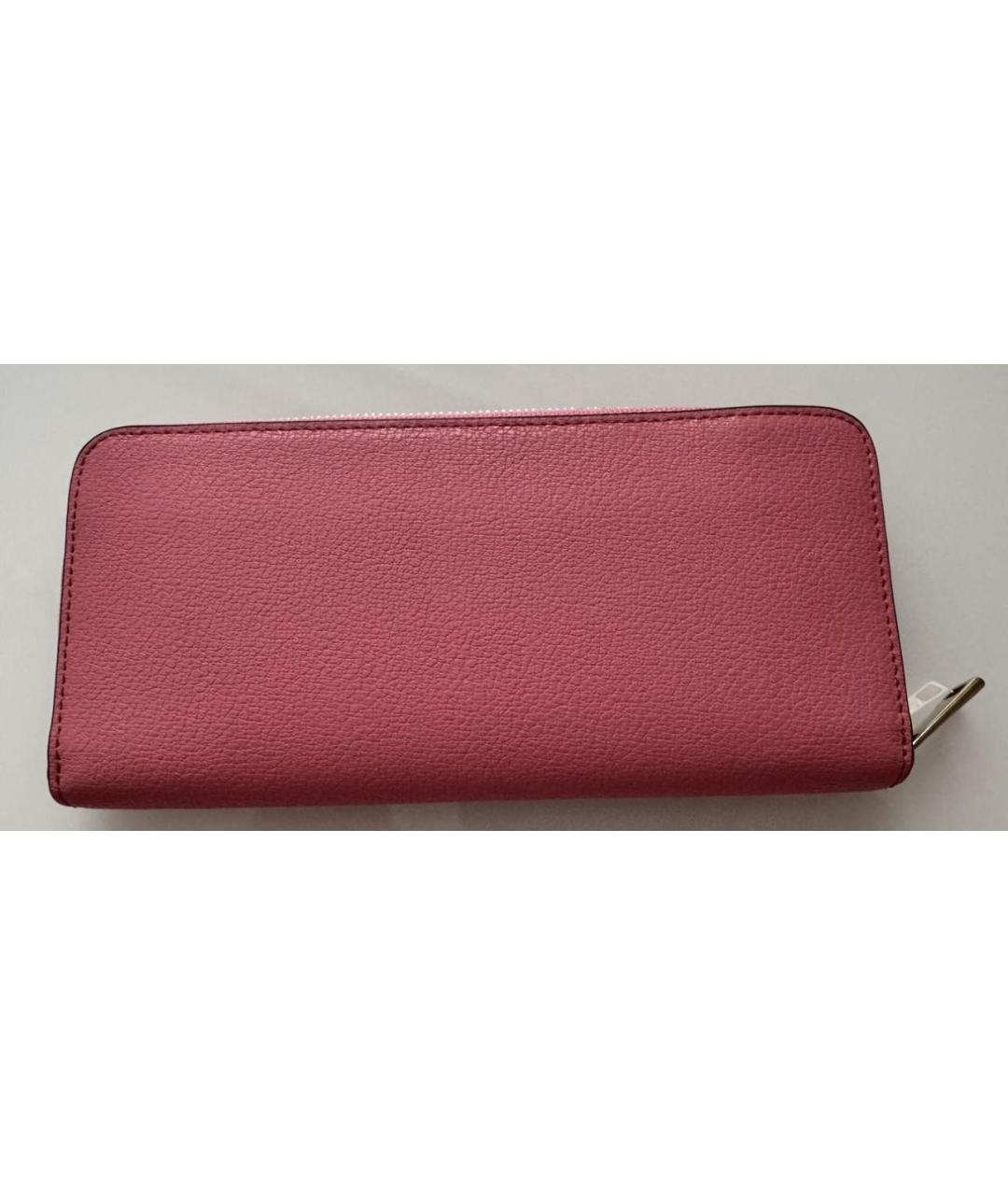 FURLA Коралловый кожаный кошелек, фото 2