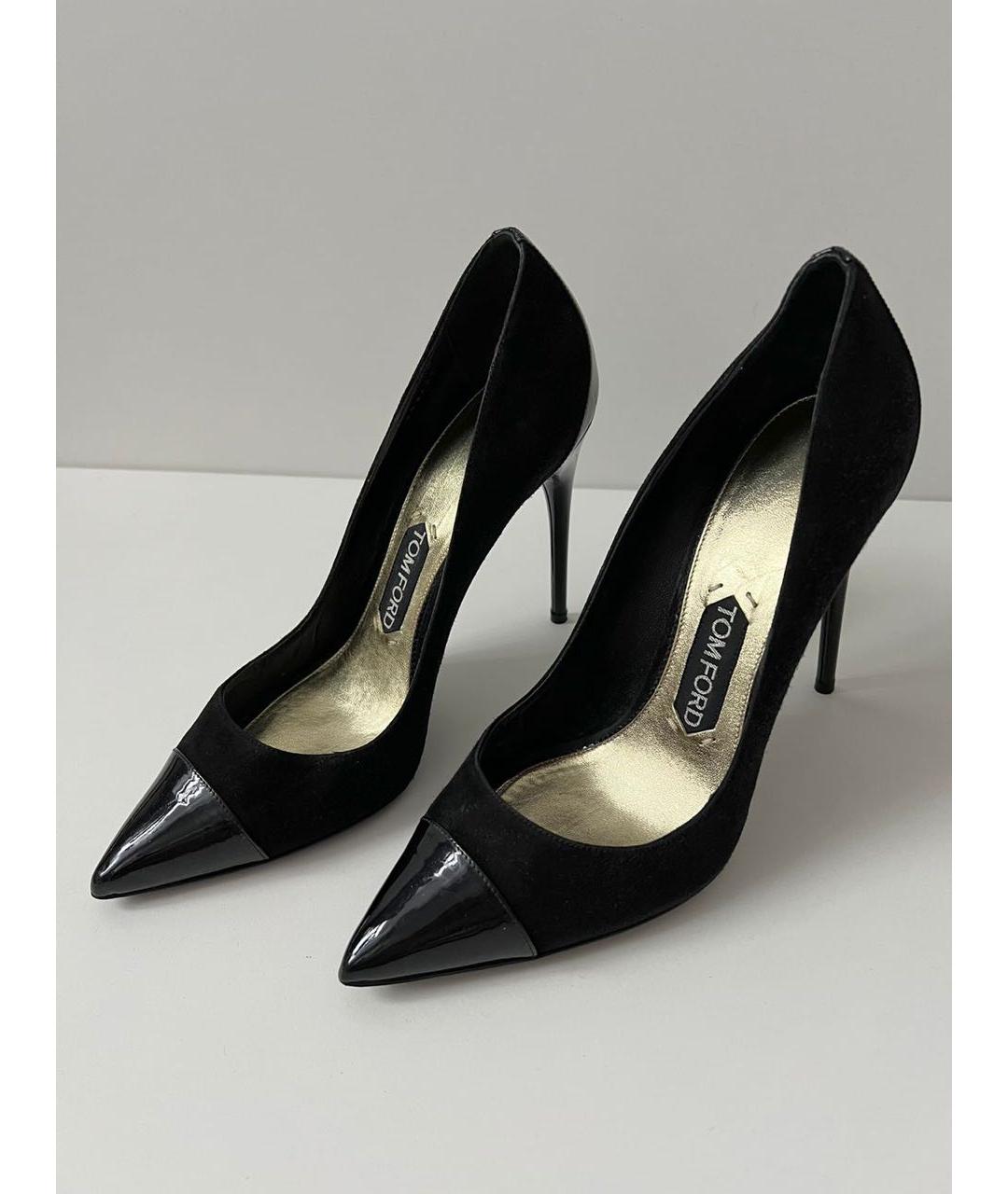 TOM FORD Черные туфли, фото 8