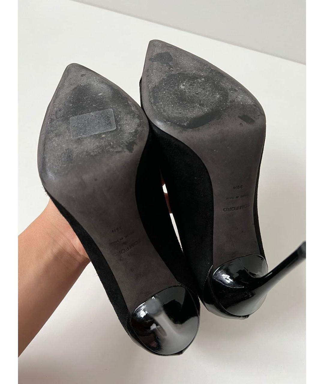 TOM FORD Черные туфли, фото 5