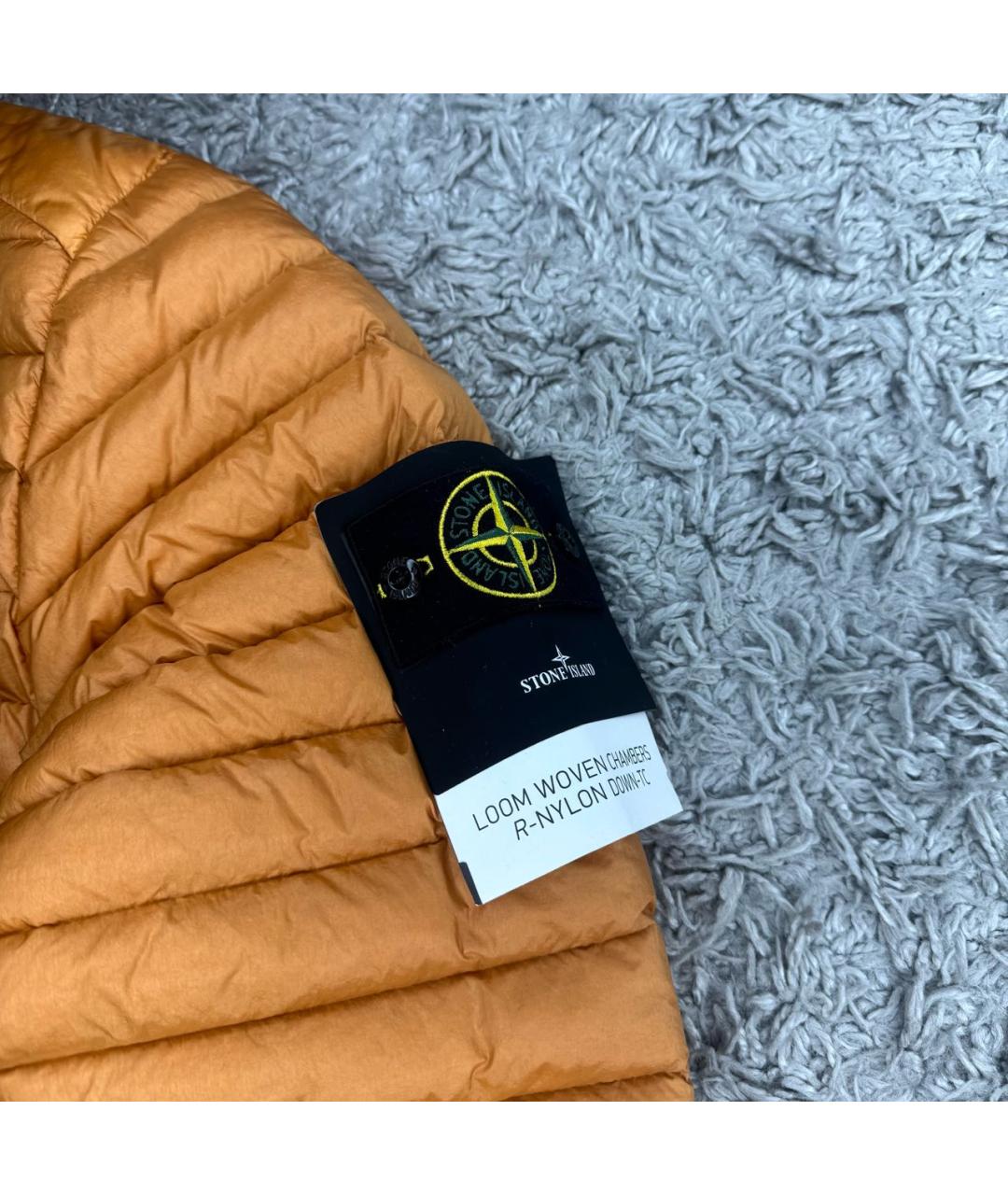 STONE ISLAND Оранжевая куртка, фото 2