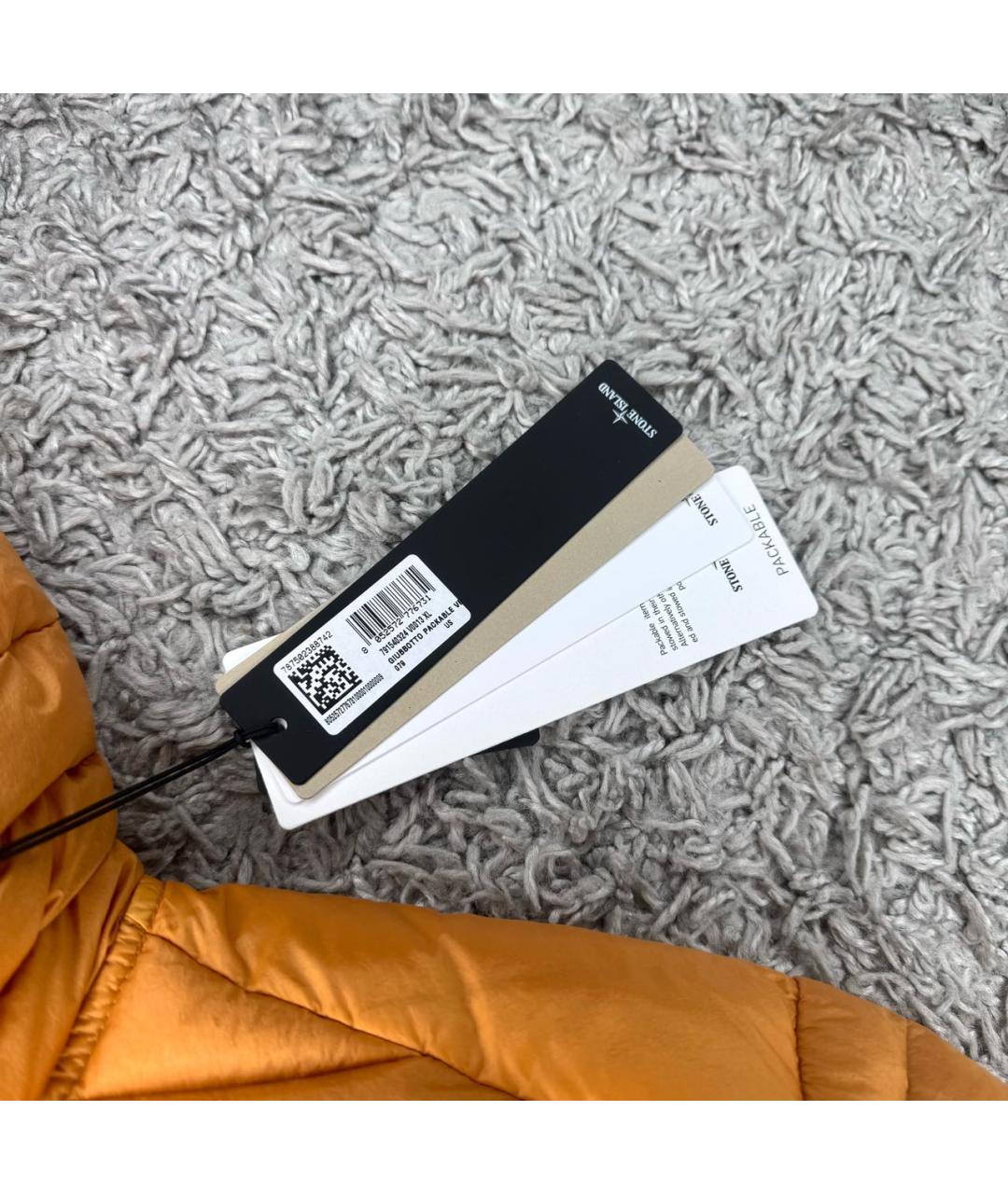 STONE ISLAND Оранжевая куртка, фото 3