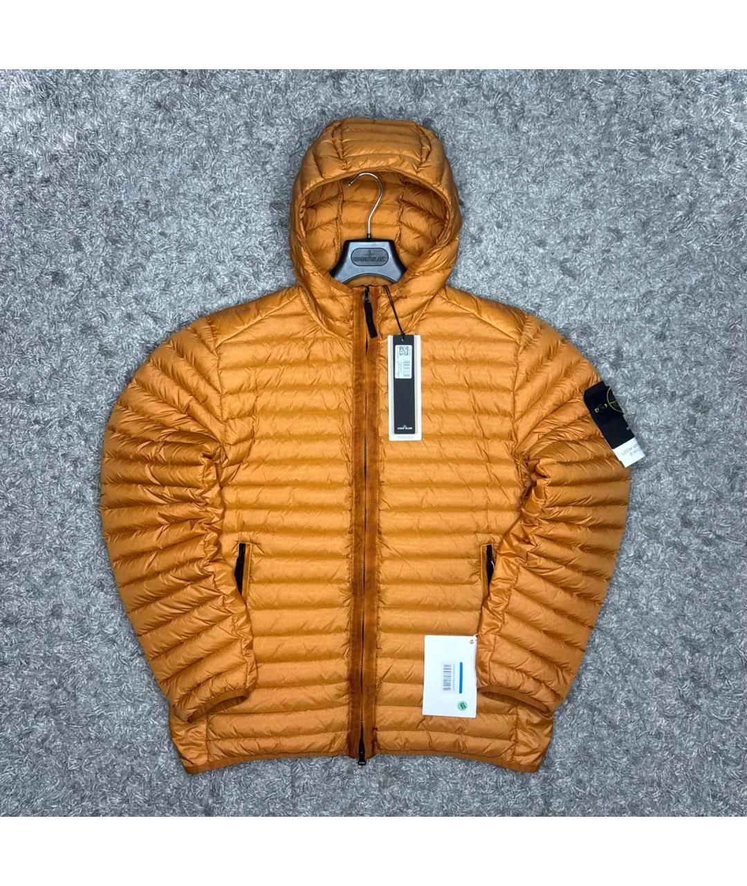 STONE ISLAND Оранжевая куртка, фото 7