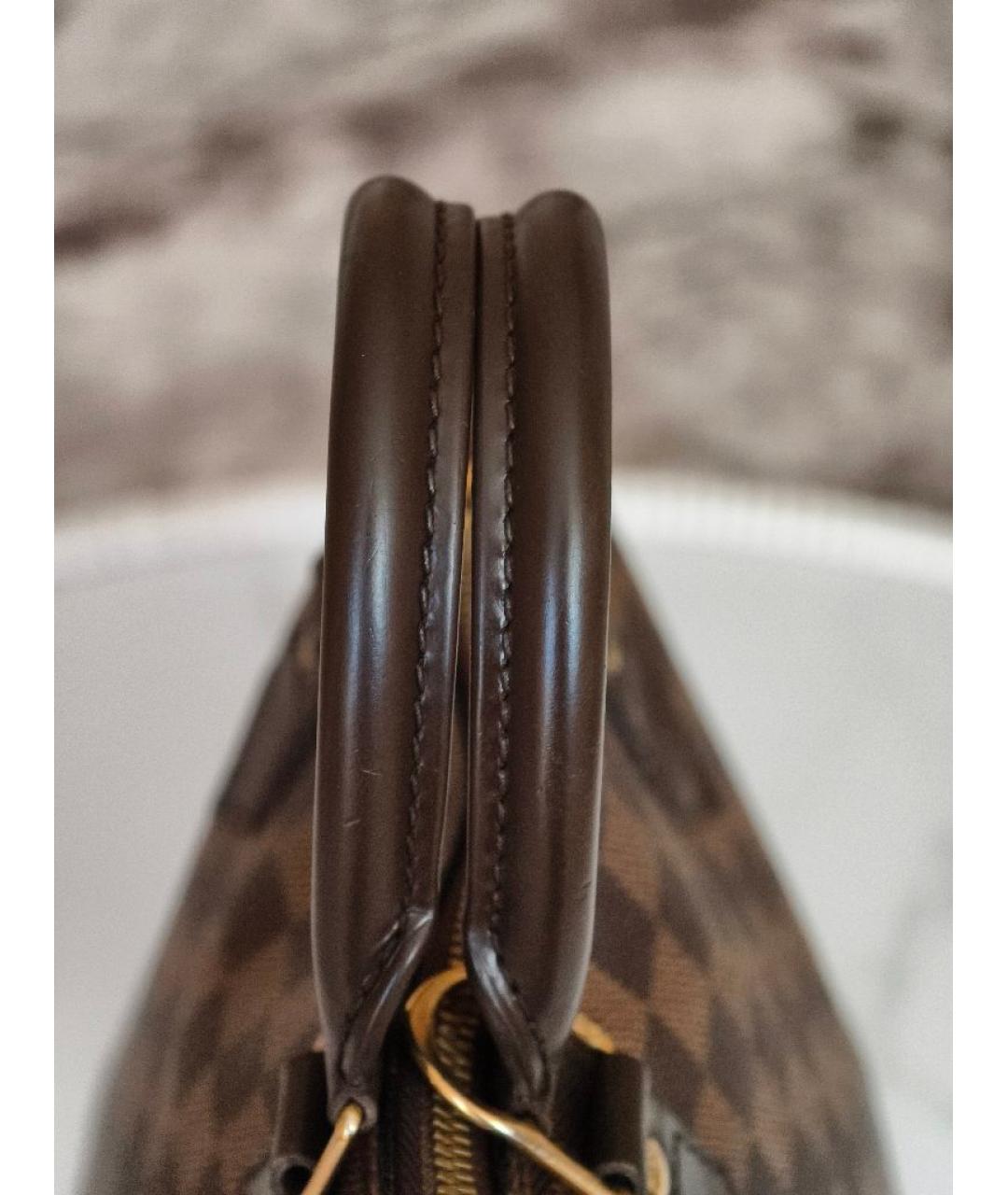 LOUIS VUITTON Коричневая сумка с короткими ручками, фото 8