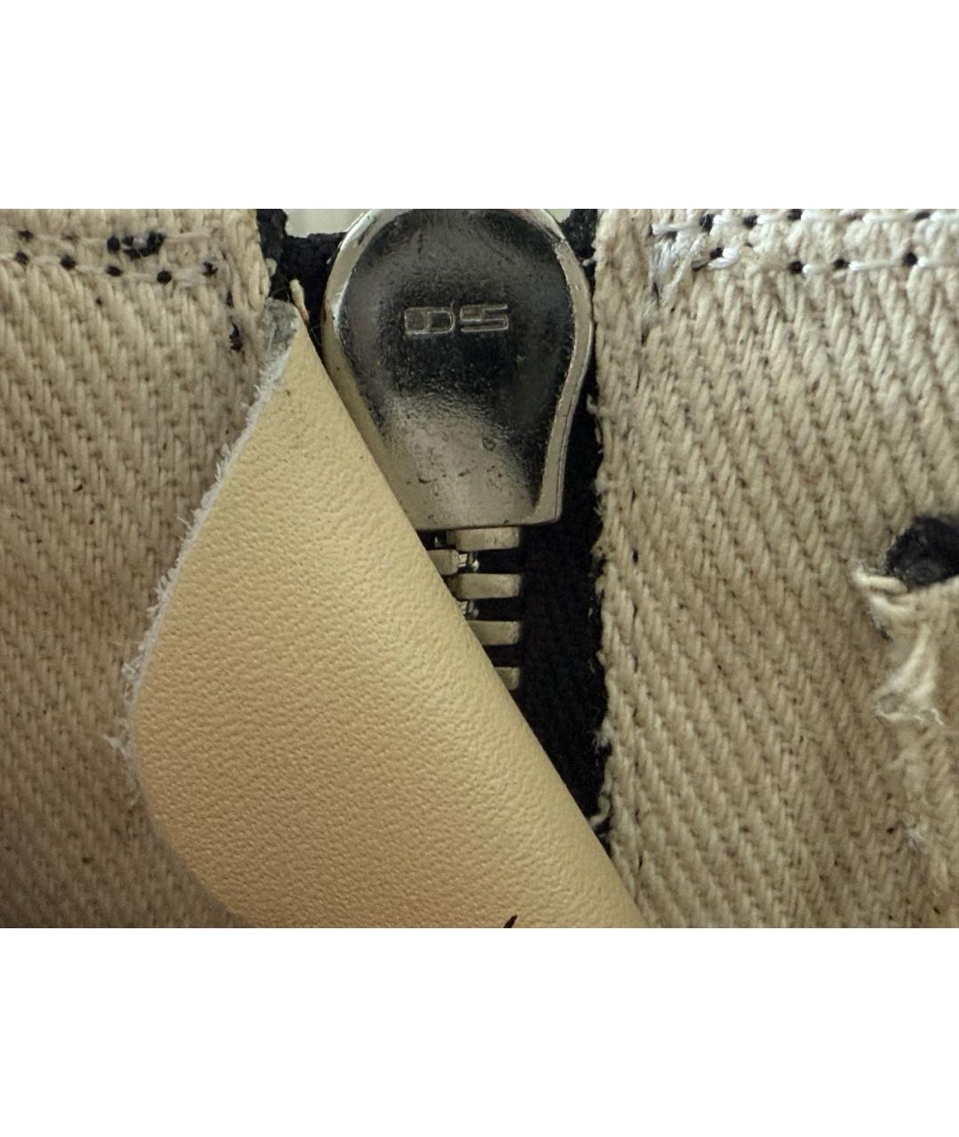 RICK OWENS DRKSHDW Черные текстильные кеды, фото 7