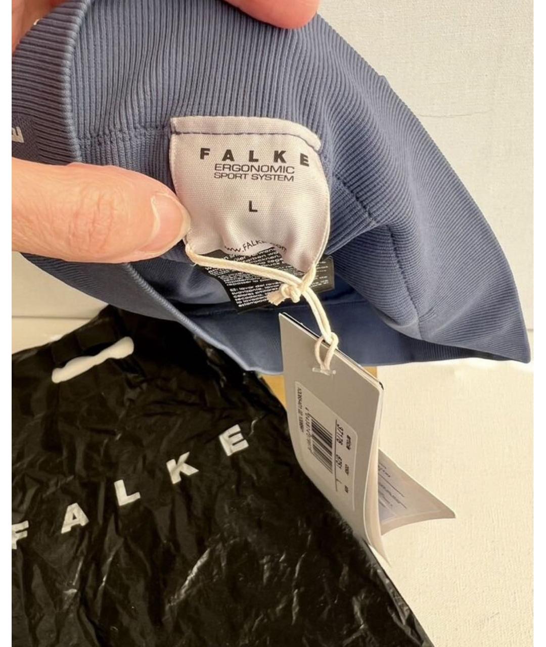 FALKE Голубая майка, фото 3