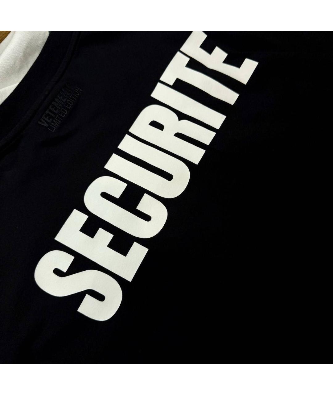 VETEMENTS Зеленая хлопковая футболка, фото 4
