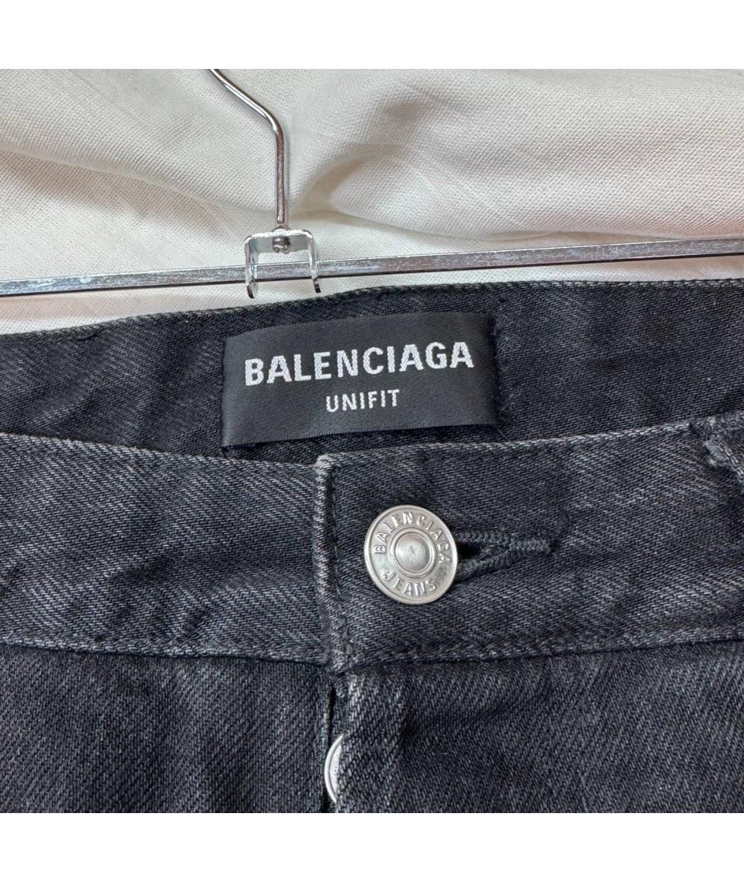 BALENCIAGA Черные повседневные брюки, фото 5