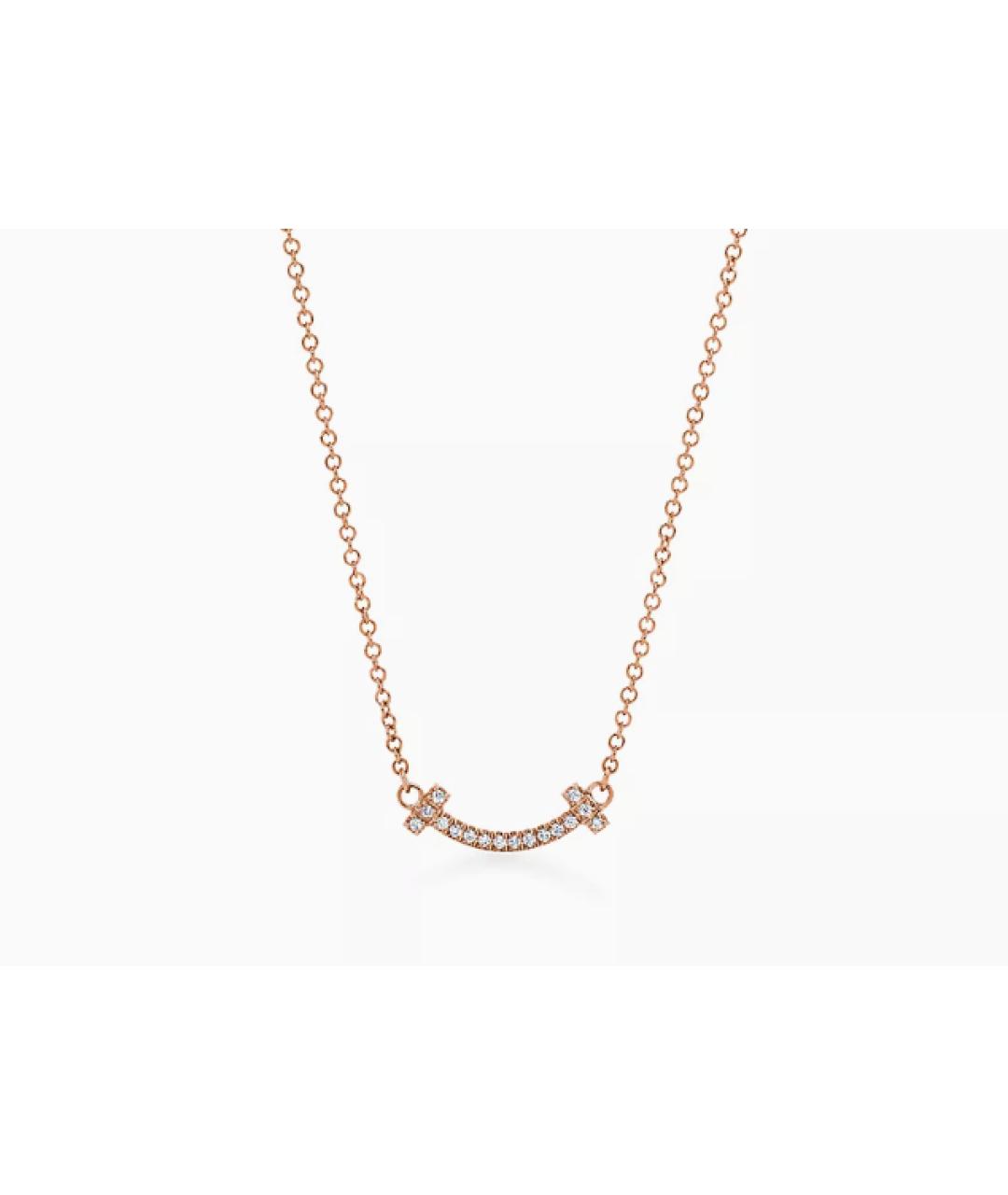 TIFFANY&CO Золотая подвеска из розового золота, фото 7