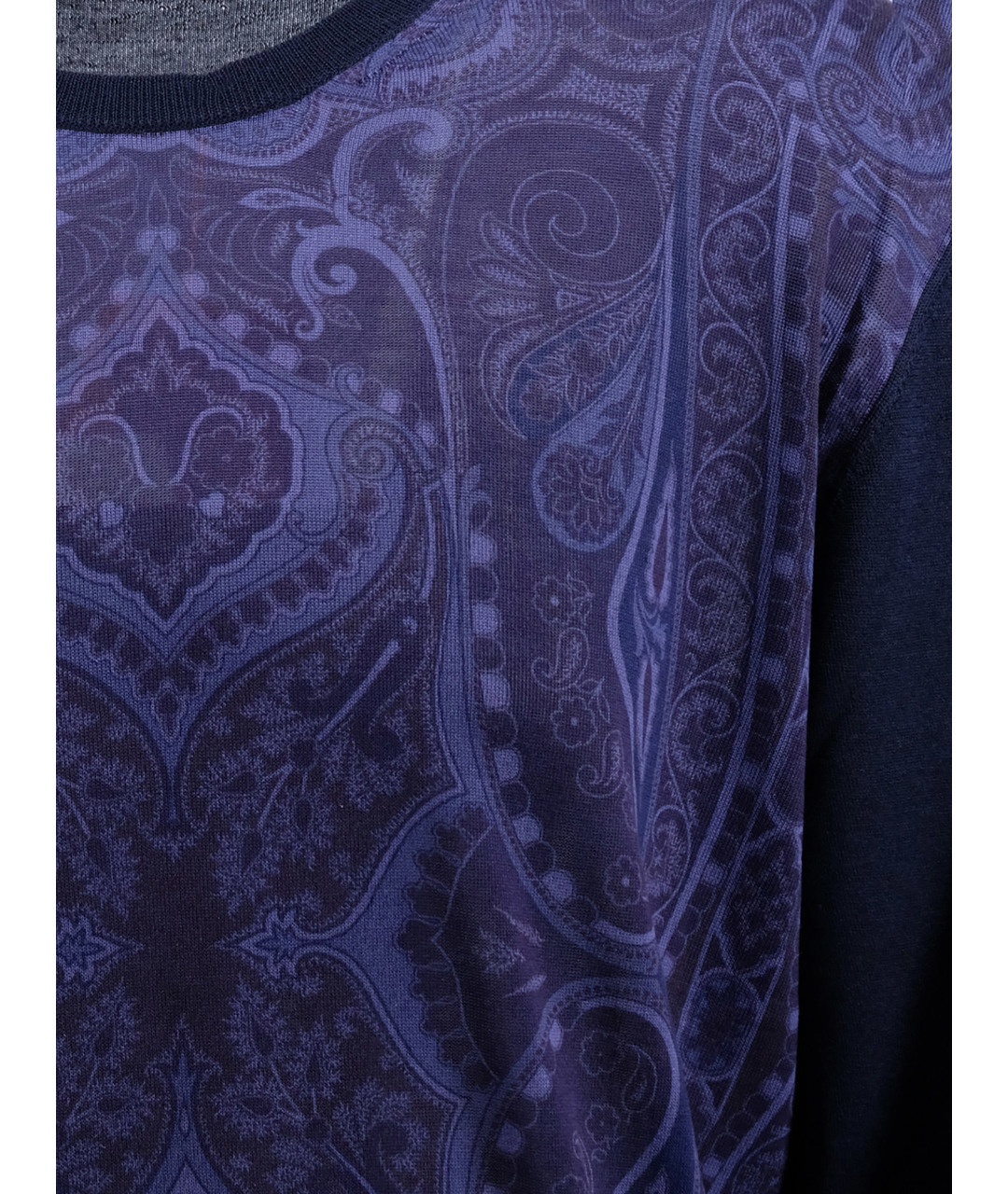 ETRO Фиолетовый шерстяной джемпер / свитер, фото 3