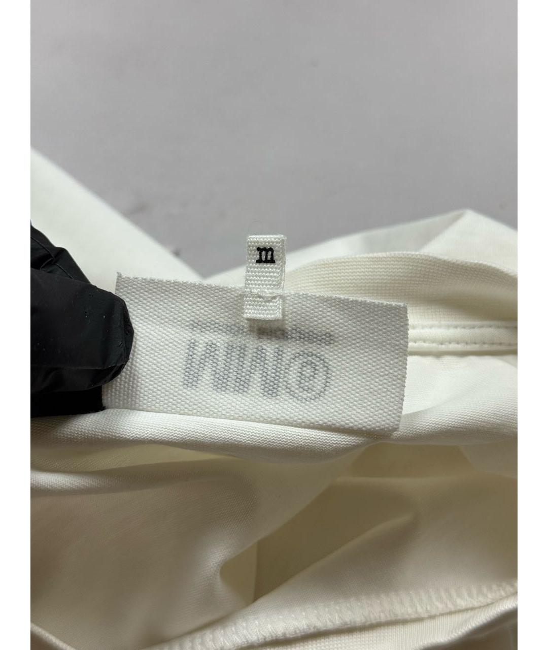 MM6 MAISON MARGIELA Белая хлопковая футболка, фото 6