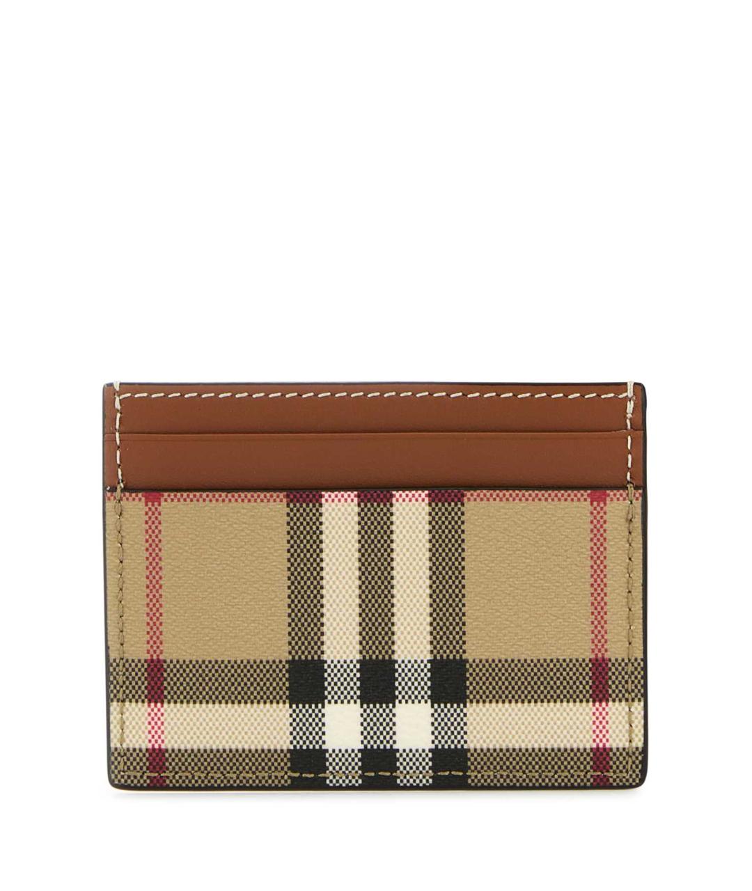 BURBERRY Бежевый кардхолдер, фото 3