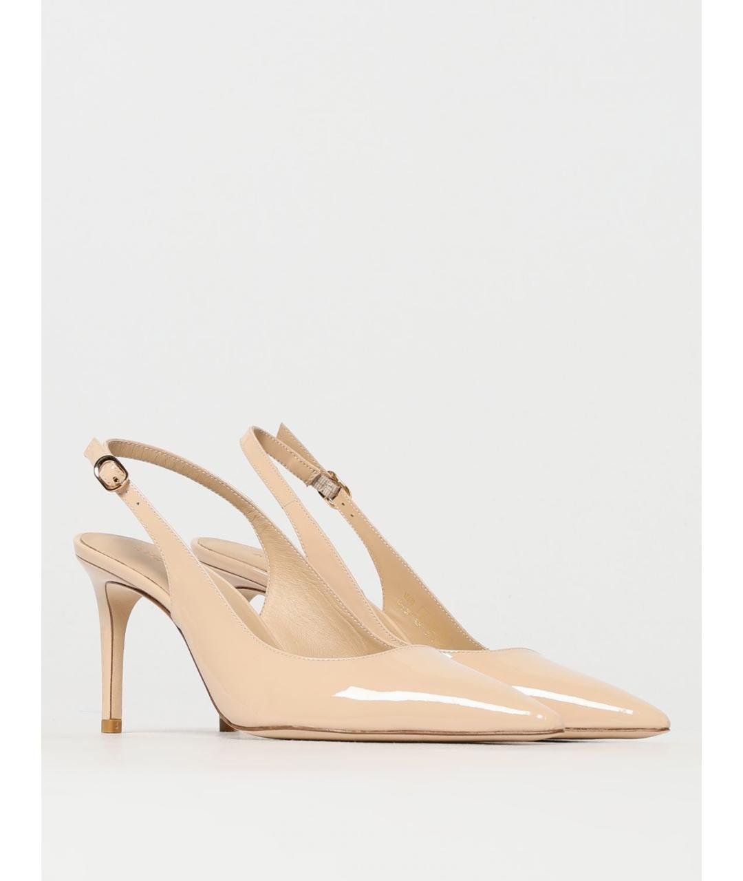 STUART WEITZMAN Бежевые туфли, фото 2