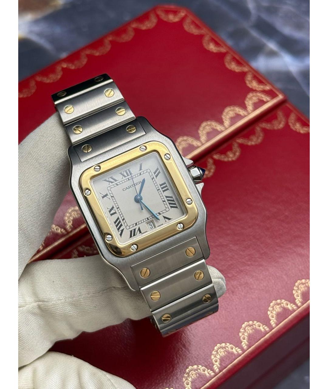 CARTIER Часы из желтого золота, фото 2