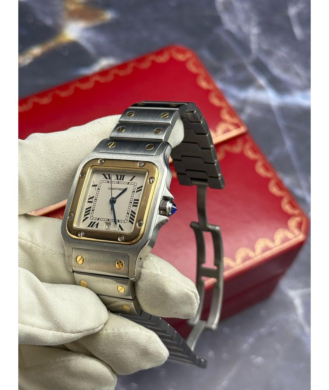 CARTIER Часы из желтого золота, фото 8