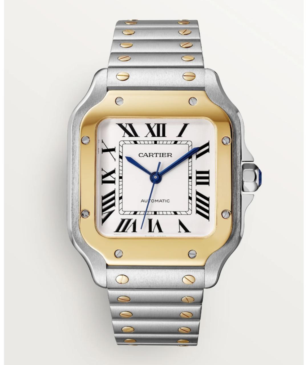 CARTIER Часы из желтого золота, фото 10