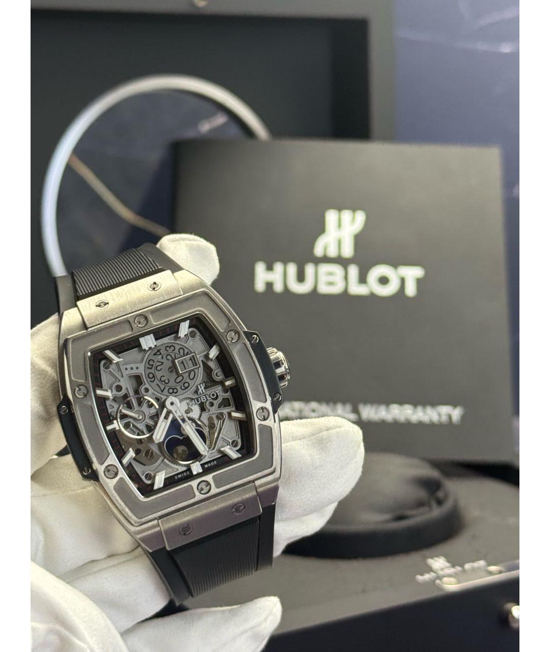 HUBLOT Черные часы, фото 4