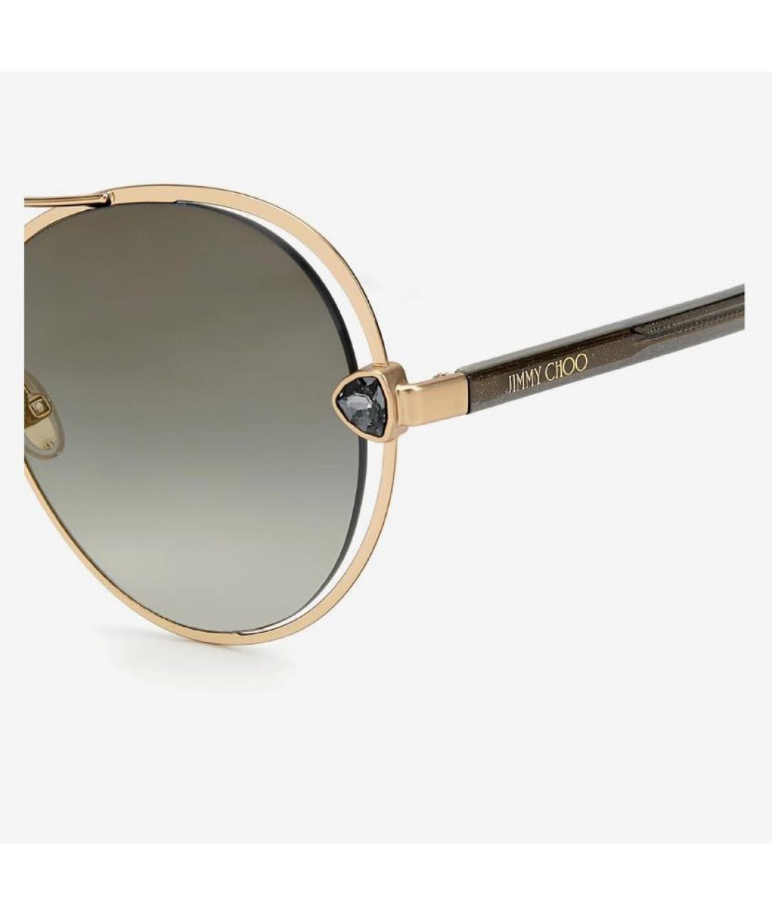 JIMMY CHOO Мульти металлические солнцезащитные очки, фото 2