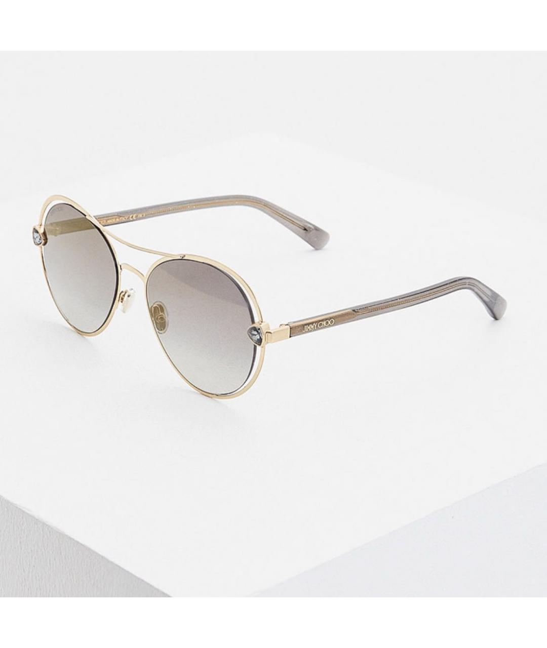JIMMY CHOO Мульти металлические солнцезащитные очки, фото 7