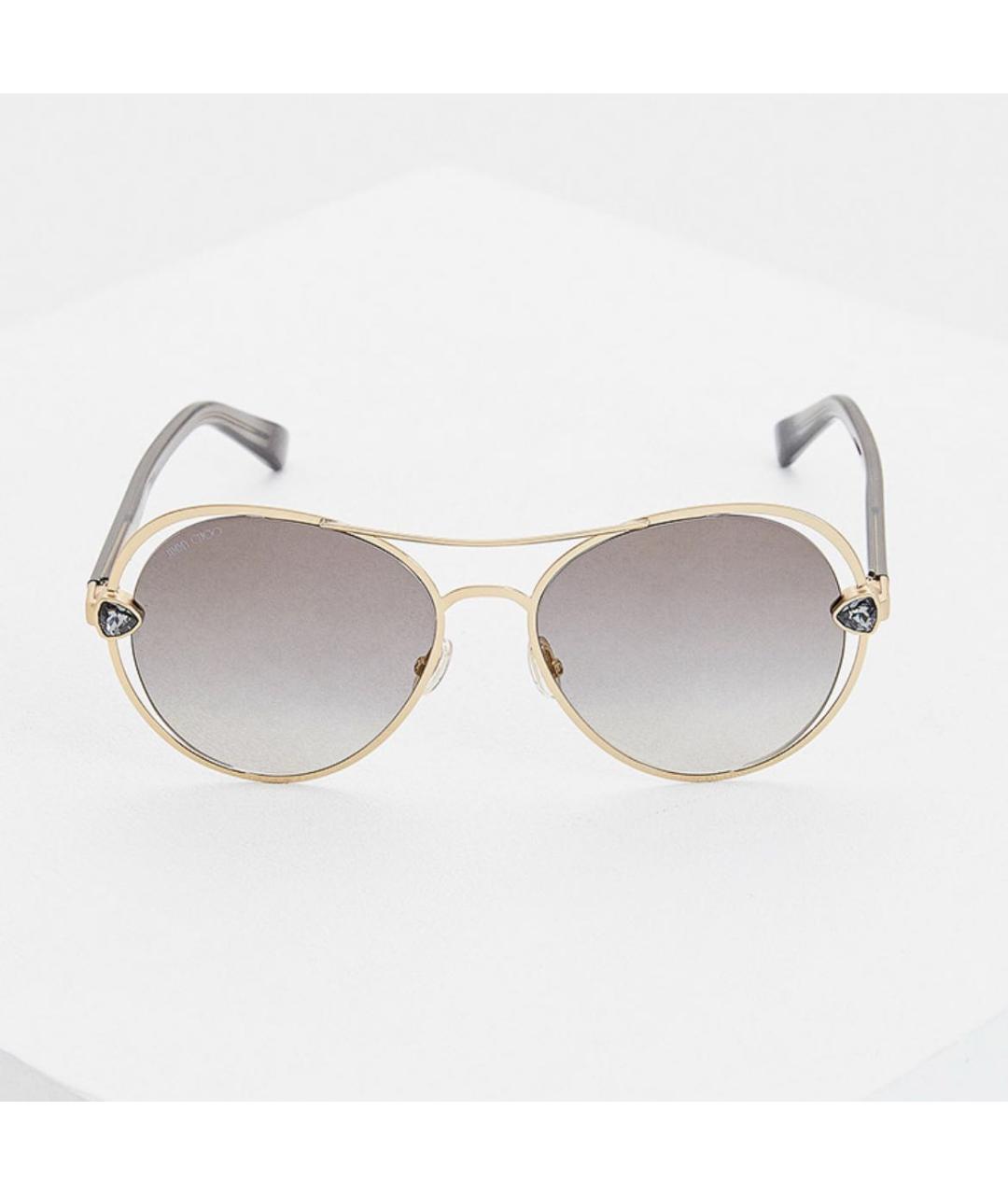 JIMMY CHOO Мульти металлические солнцезащитные очки, фото 6