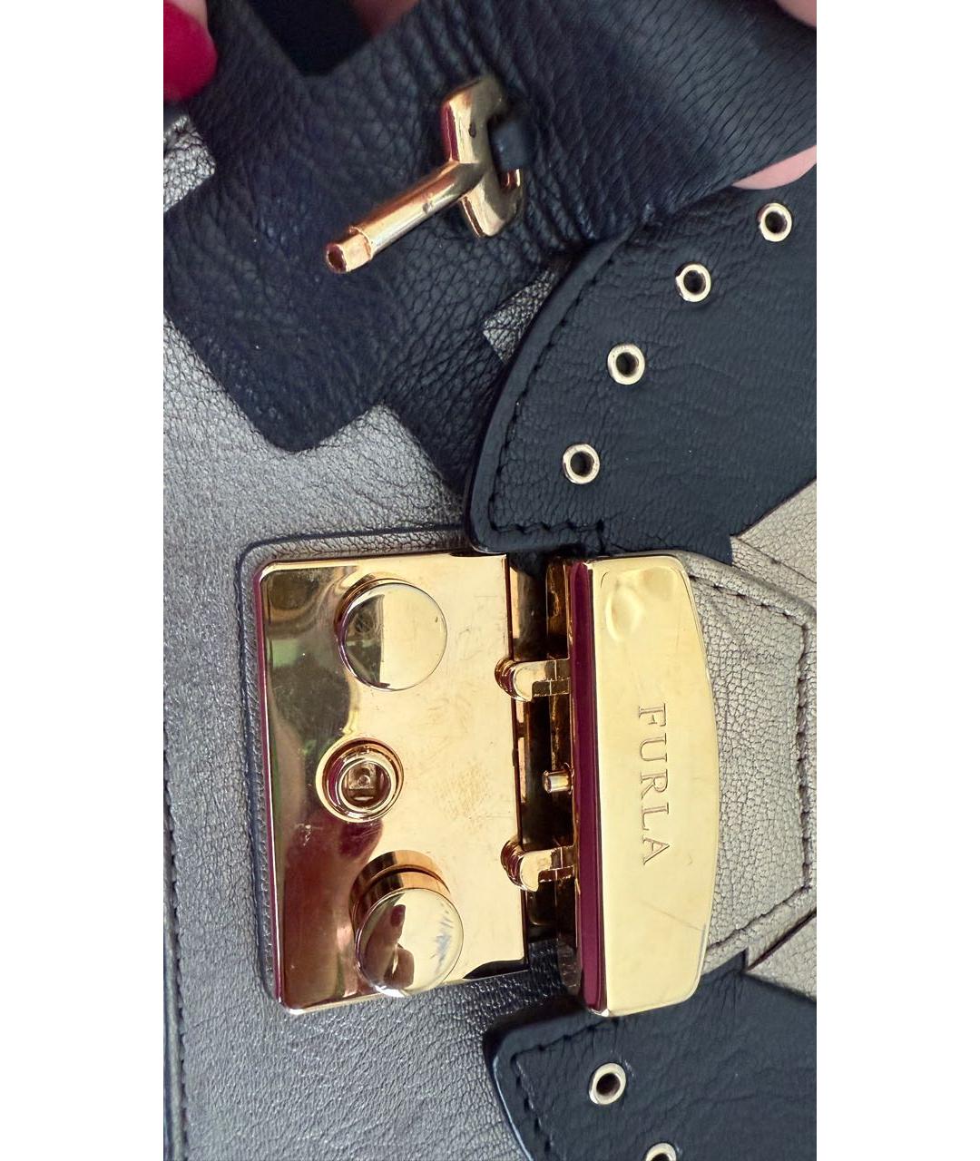 FURLA Мульти кожаная сумка через плечо, фото 2