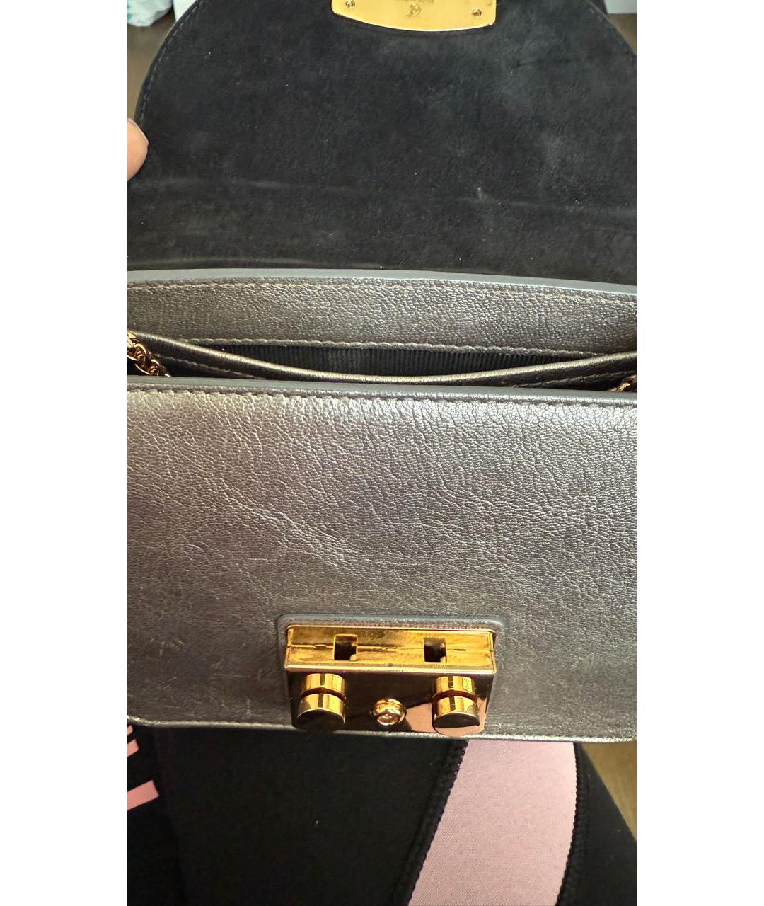 FURLA Мульти кожаная сумка через плечо, фото 4