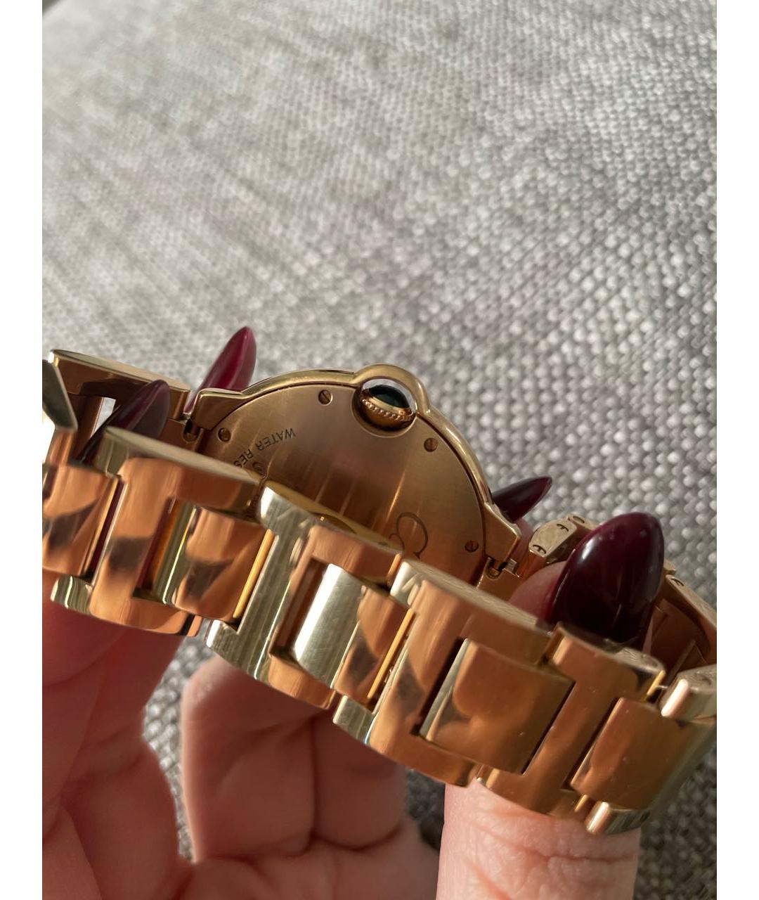 CARTIER Золотые часы из розового золота, фото 4
