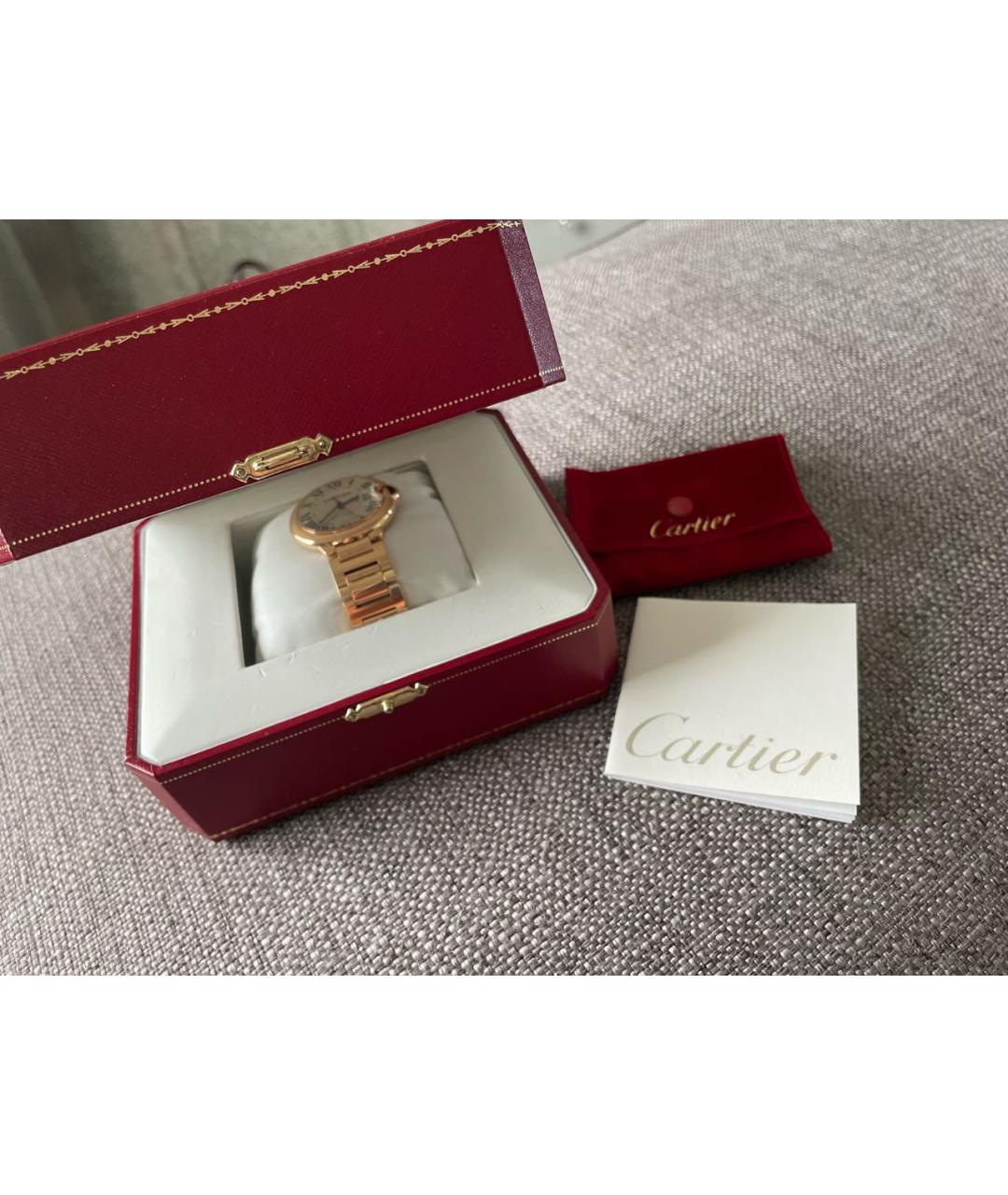 CARTIER Золотые часы из розового золота, фото 6