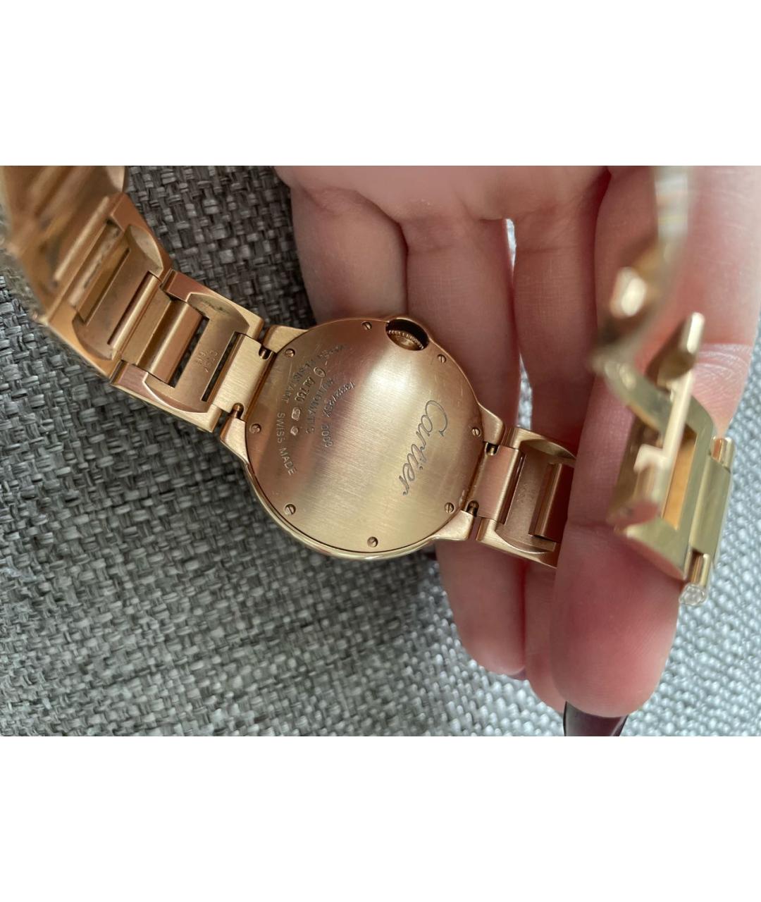 CARTIER Золотые часы из розового золота, фото 3
