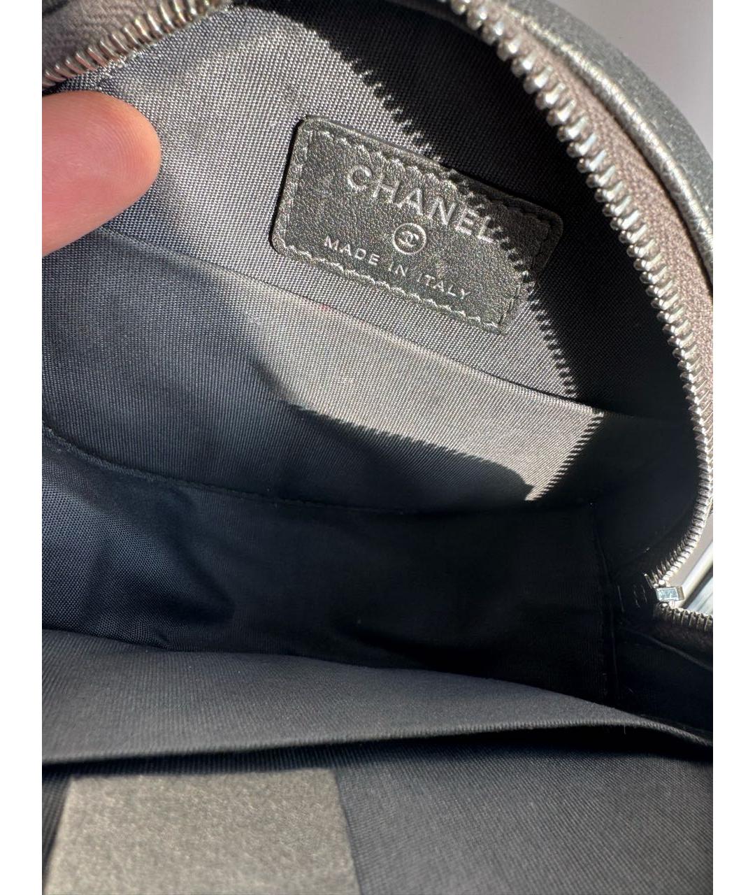 CHANEL Кожаная сумка через плечо, фото 3