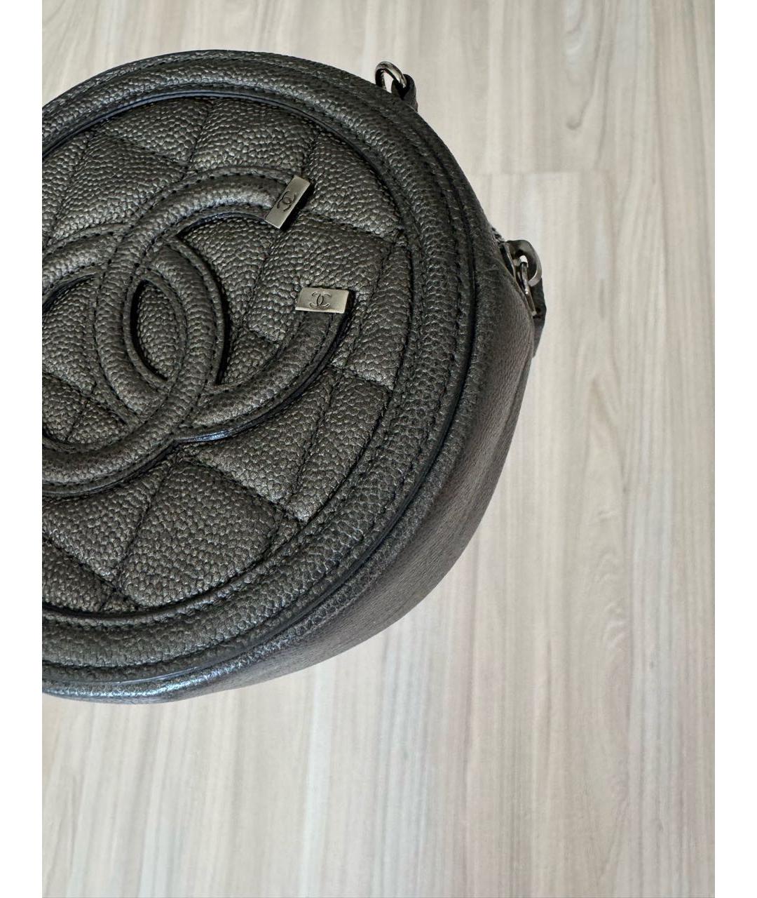 CHANEL Кожаная сумка через плечо, фото 4
