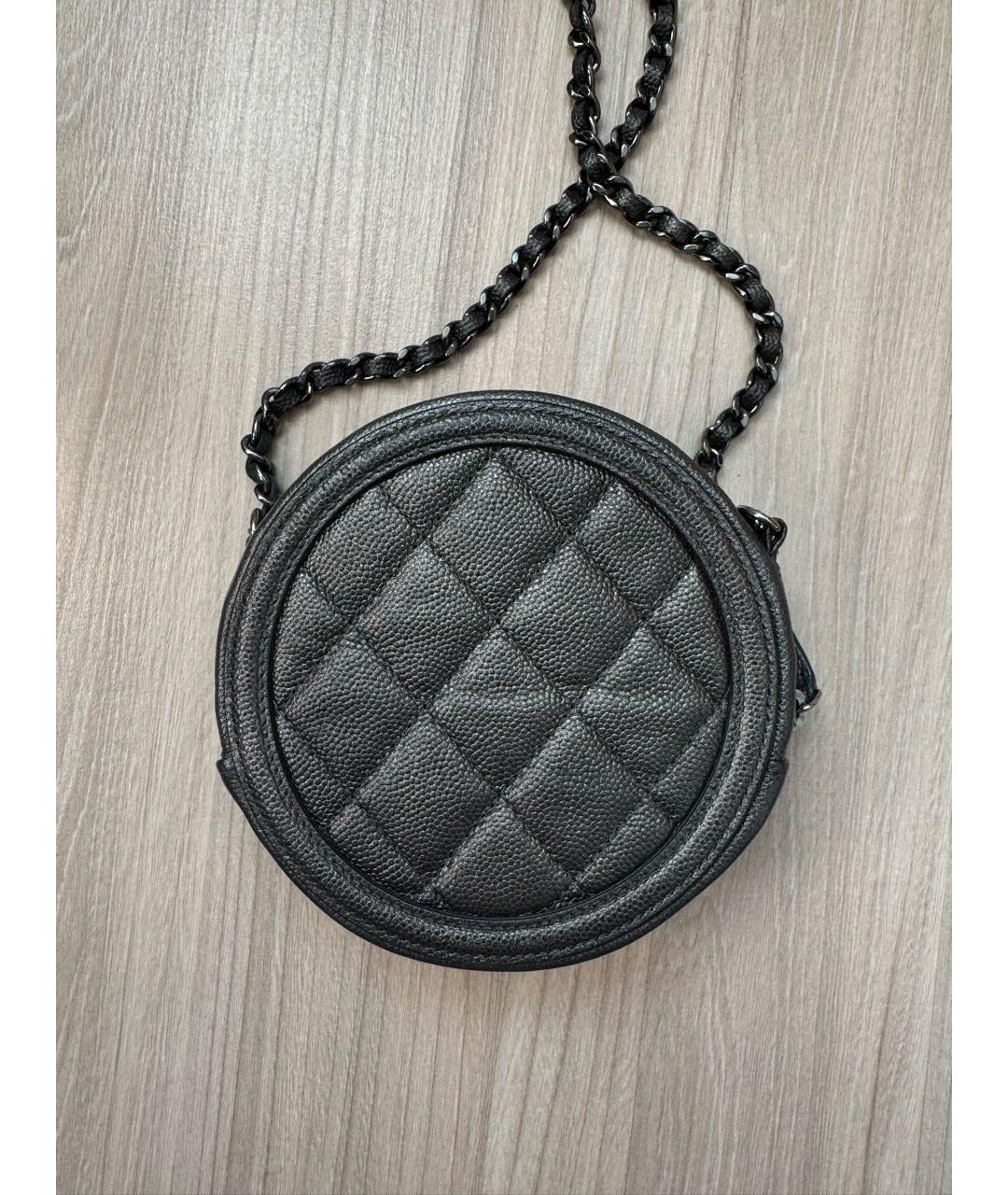 CHANEL Кожаная сумка через плечо, фото 2