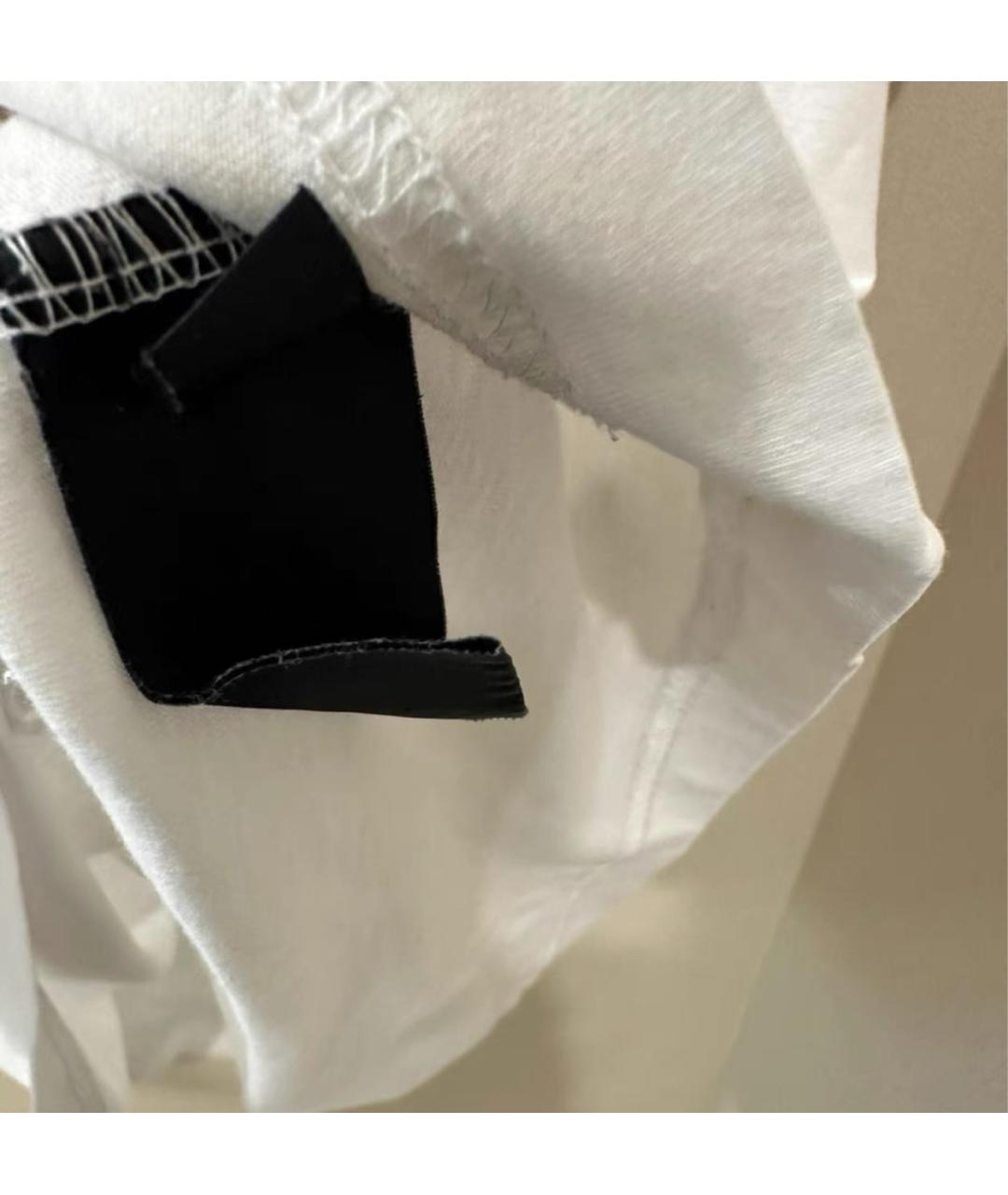 VETEMENTS Белая хлопковая футболка, фото 5