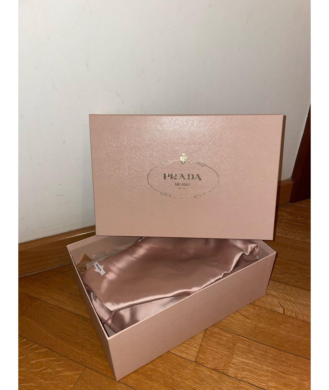 PRADA Розовые туфли из лакированной кожи, фото 4
