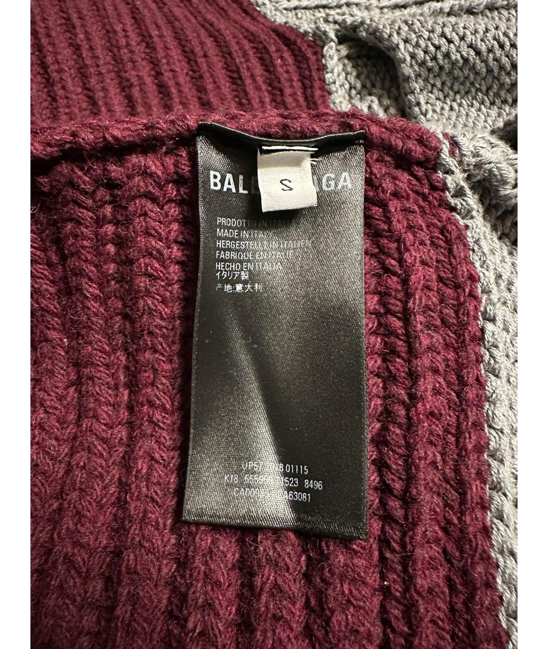 BALENCIAGA Темно-синий хлопковый джемпер / свитер, фото 6