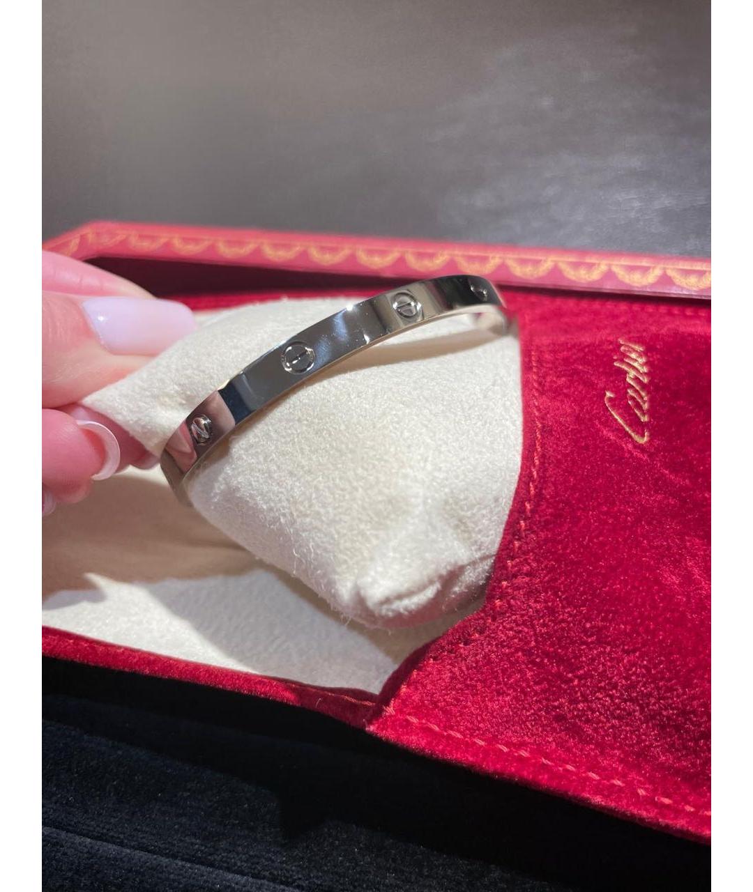CARTIER Браслет из белого золота, фото 5
