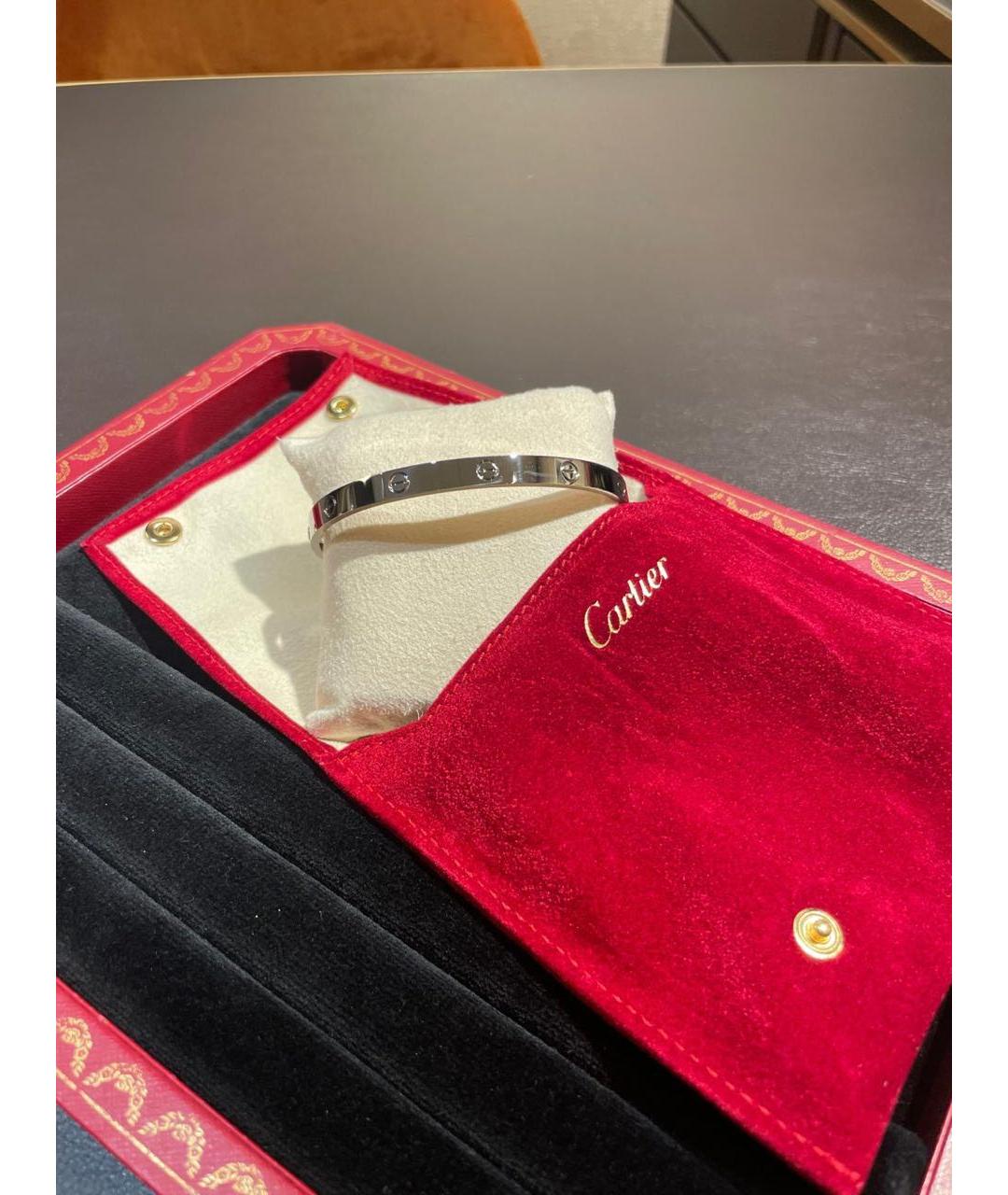 CARTIER Браслет из белого золота, фото 4