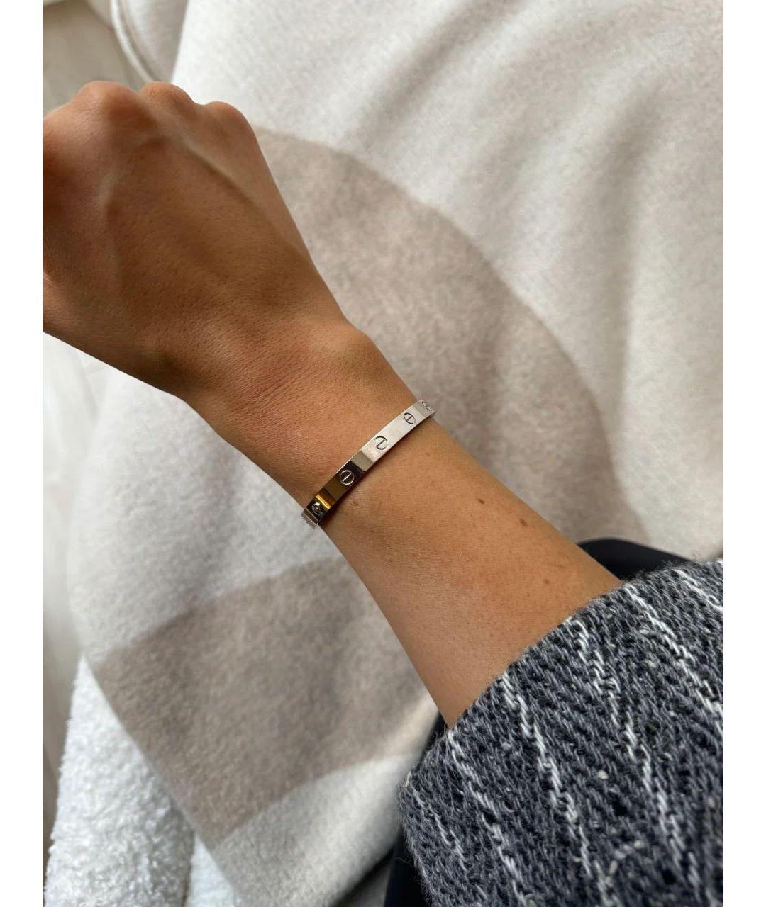 CARTIER Браслет из белого золота, фото 7
